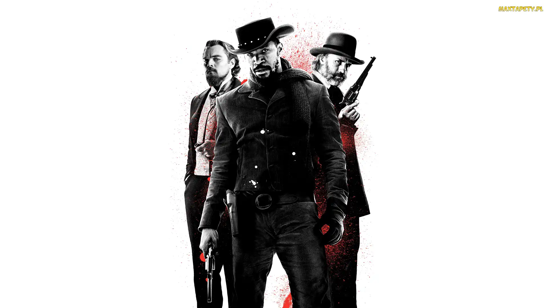 Western, Pistolet, Jamie Foxx, Django Unchained, Christoph Waltz, Leonardo DiCaprio