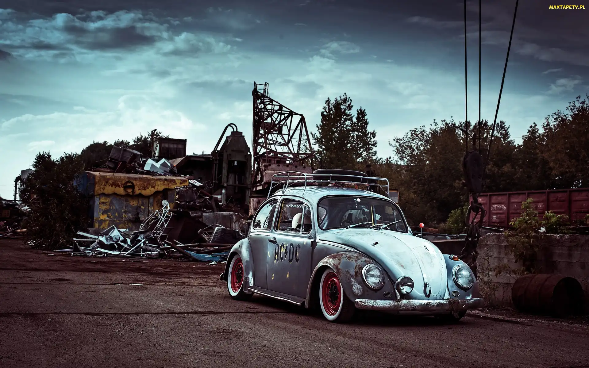 Stary, Złom, Garbus, Volkswagen, Samochód