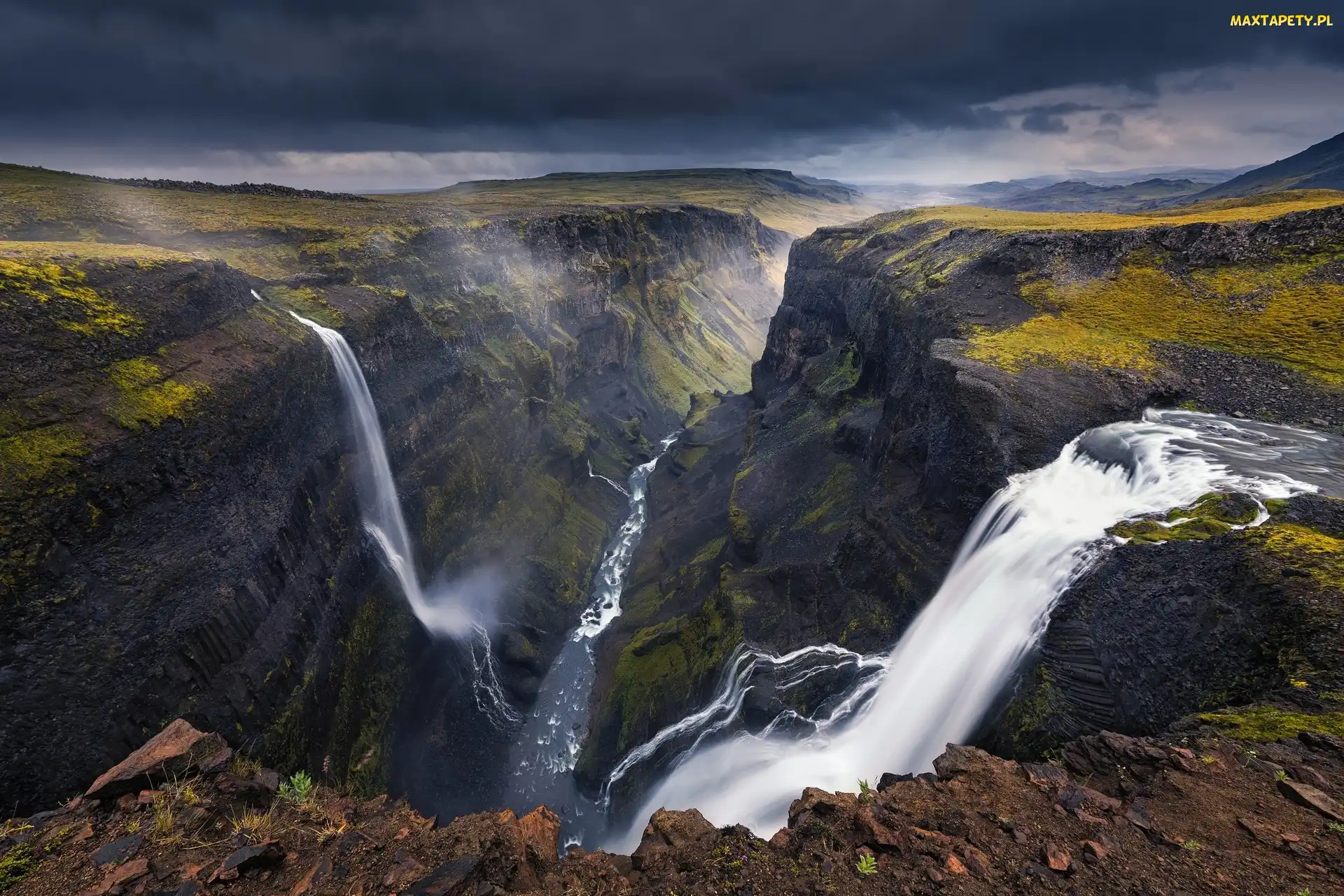 Rzeka, Wodospady, Islandia