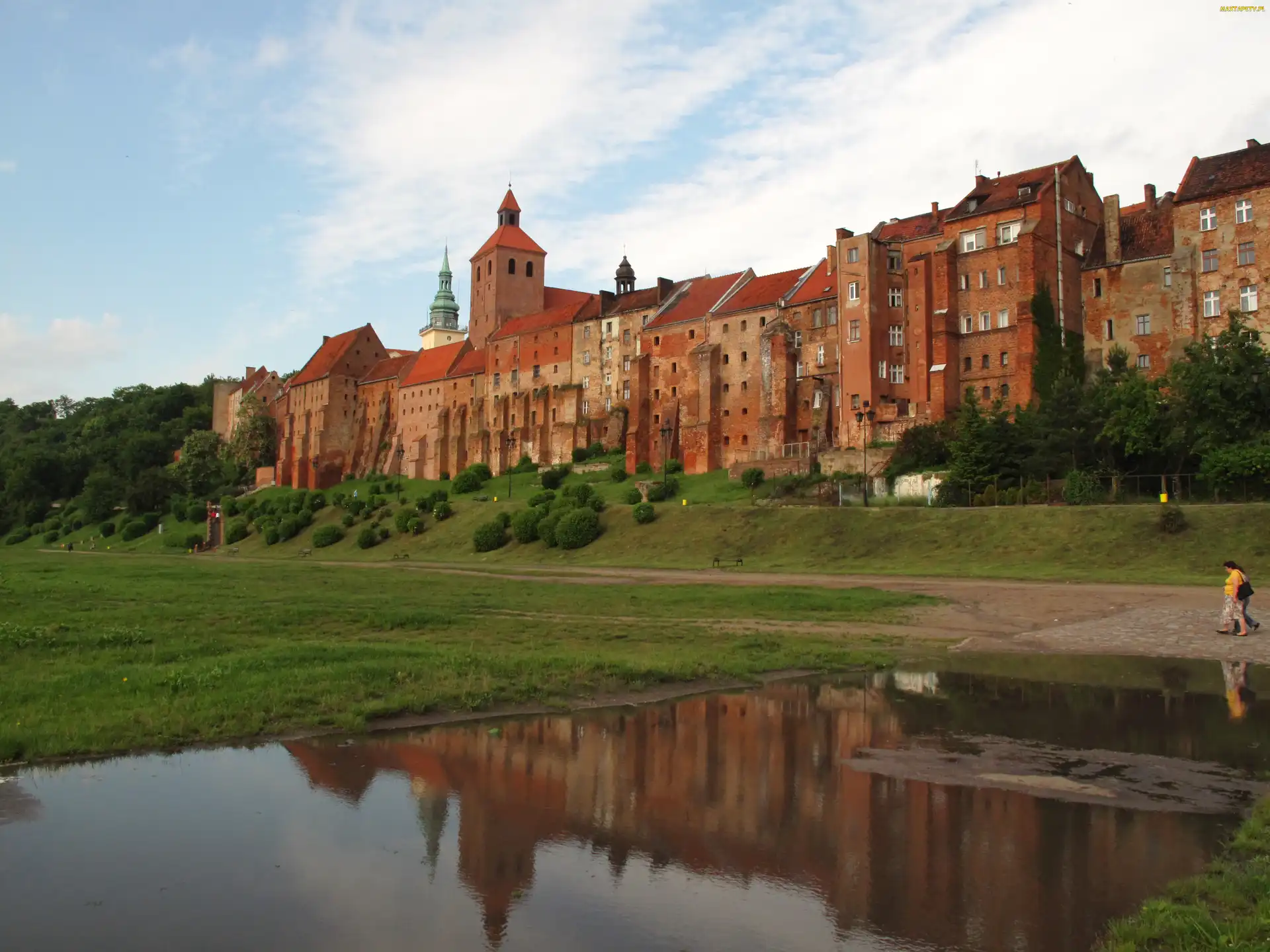 Grudziądz, Zabytki, Spichrza, Błonia Wiślane, Miejsca