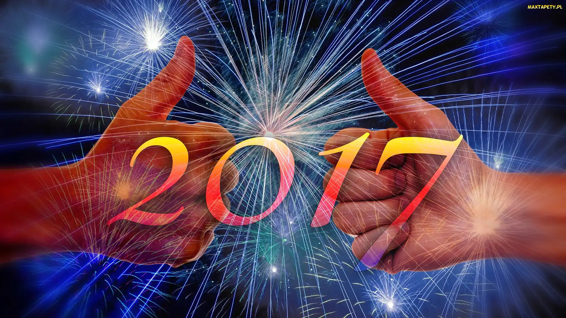 Nowy Rok 2017, Fajerwerki
