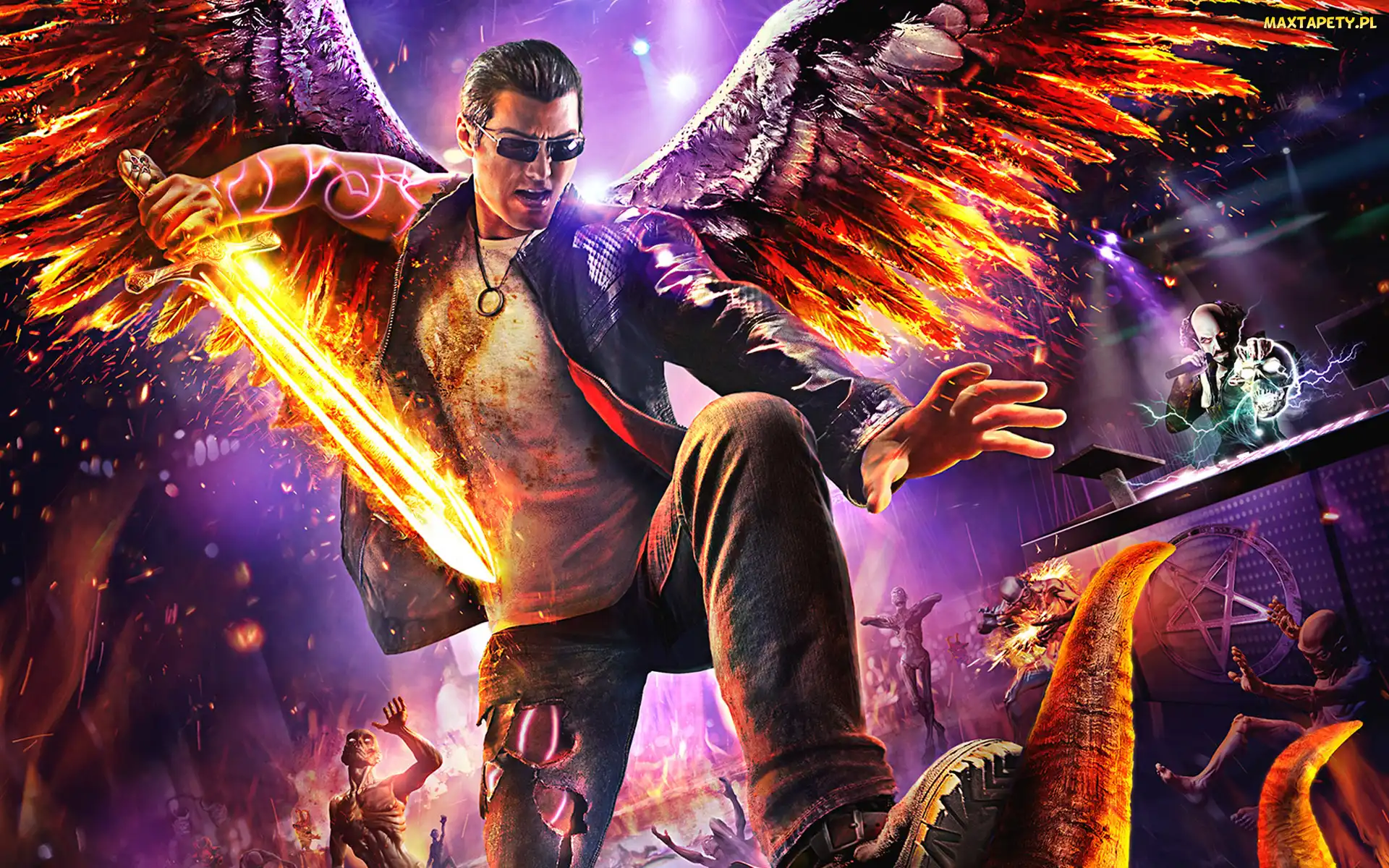 Skrzydła, Miecz, Saints row
