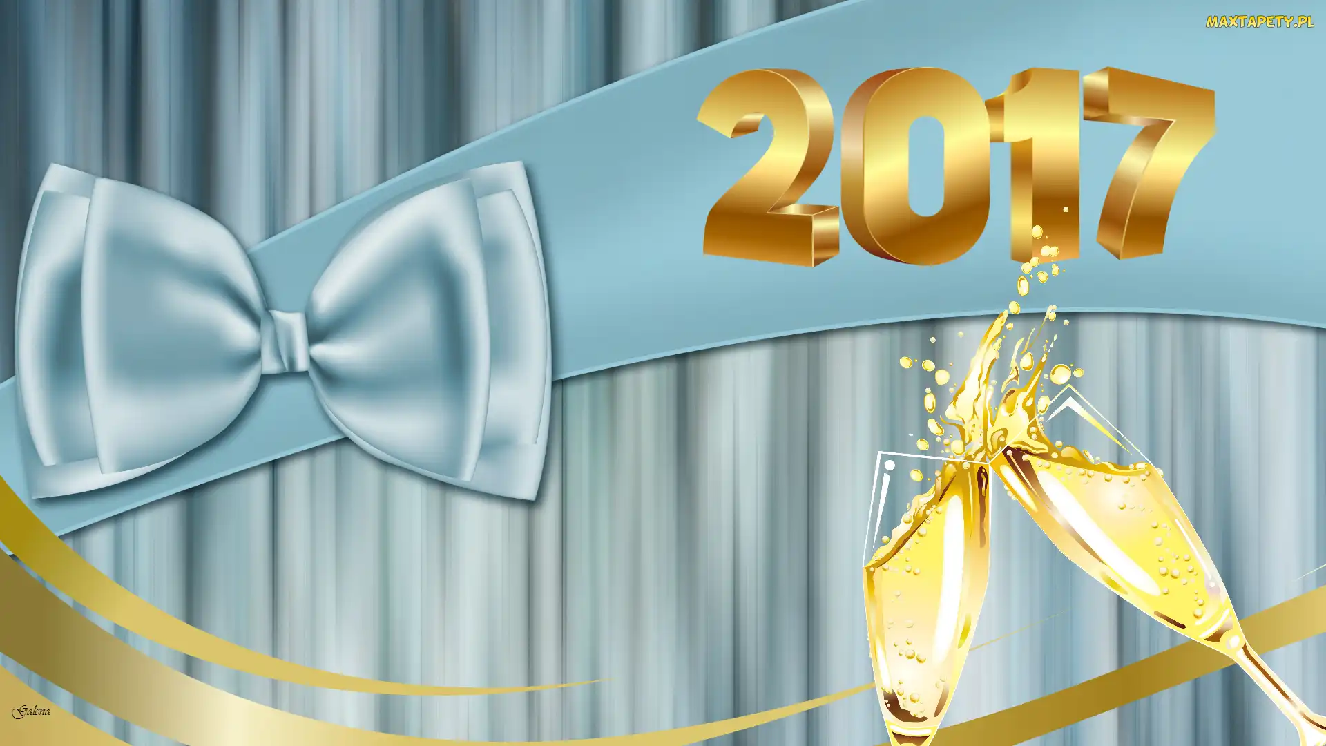 Sylwester, Grafika 2D, Nowy Rok 2017