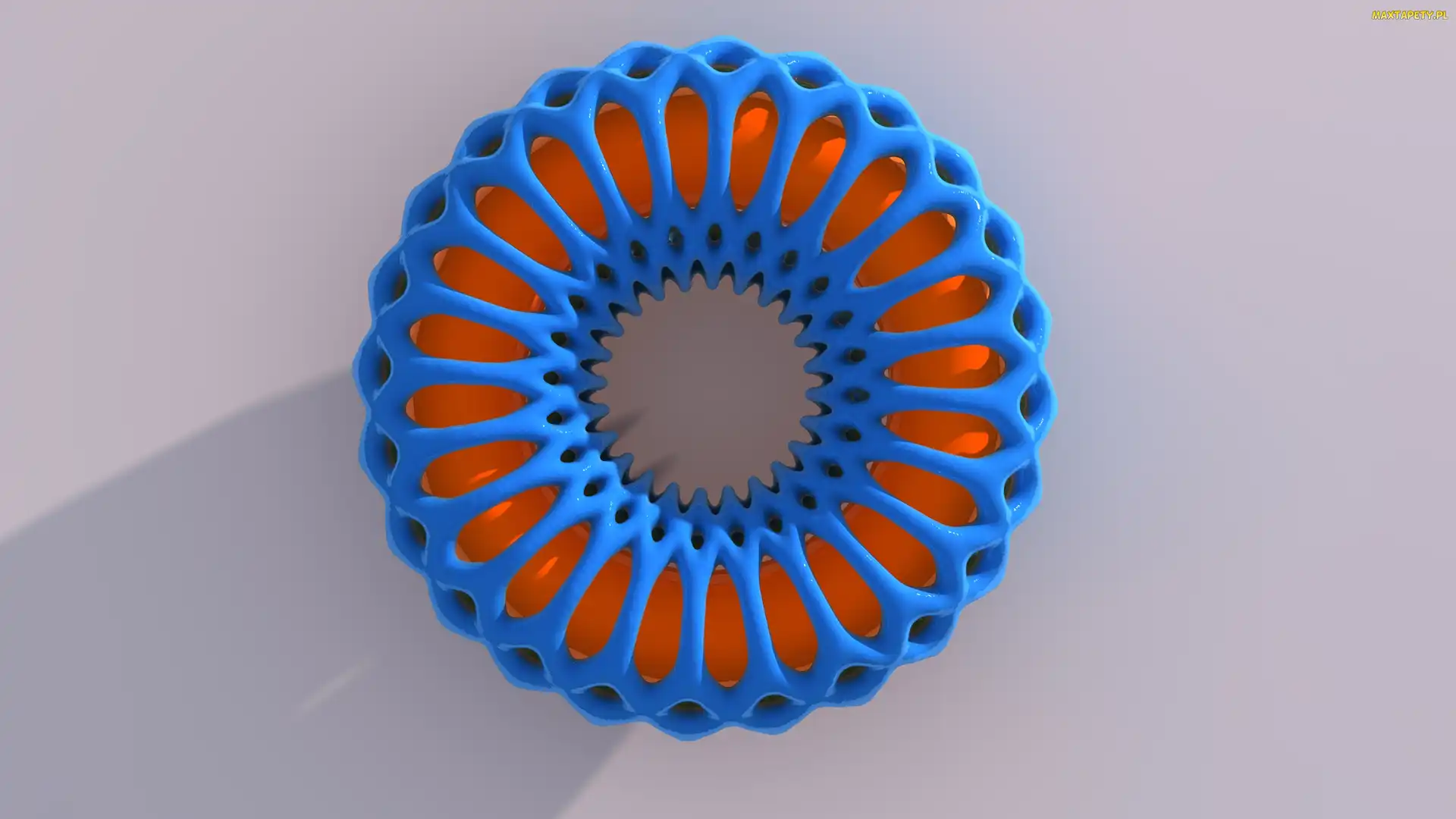 Kółko, Kolorowe, Grafika 3D, Wektorowa