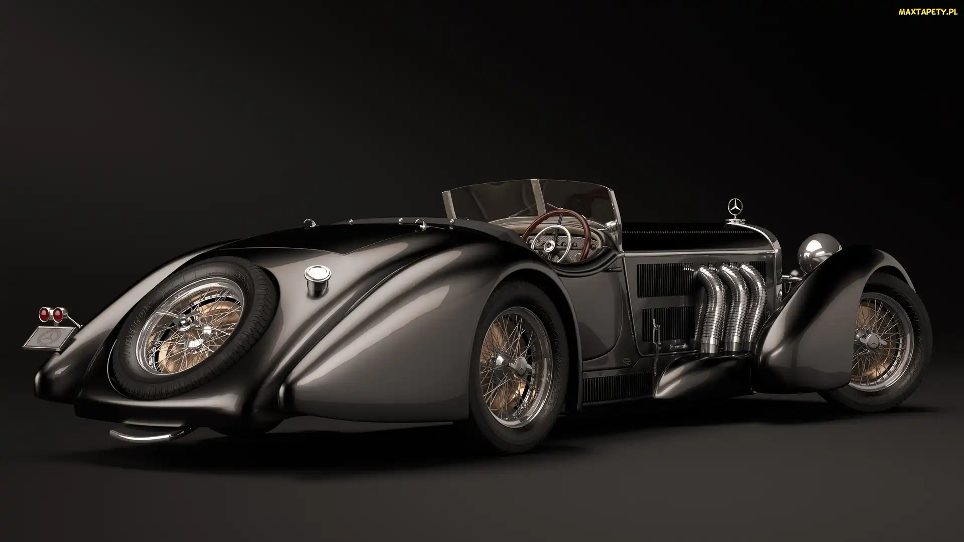 Mercedes-Benz SS Roadster, 1930, Zabytkowy