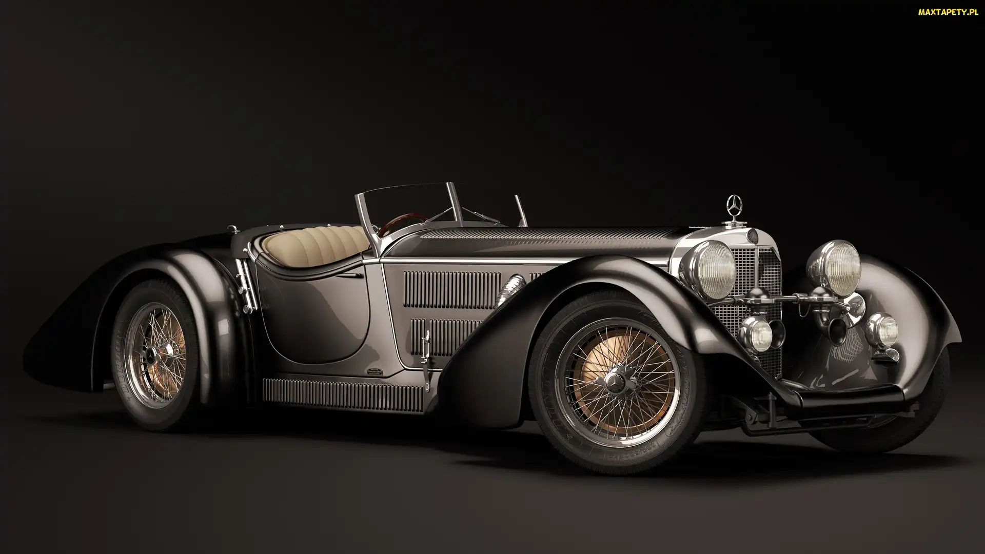 Mercedes-Benz SS Roadster, 1930, Zabytkowy