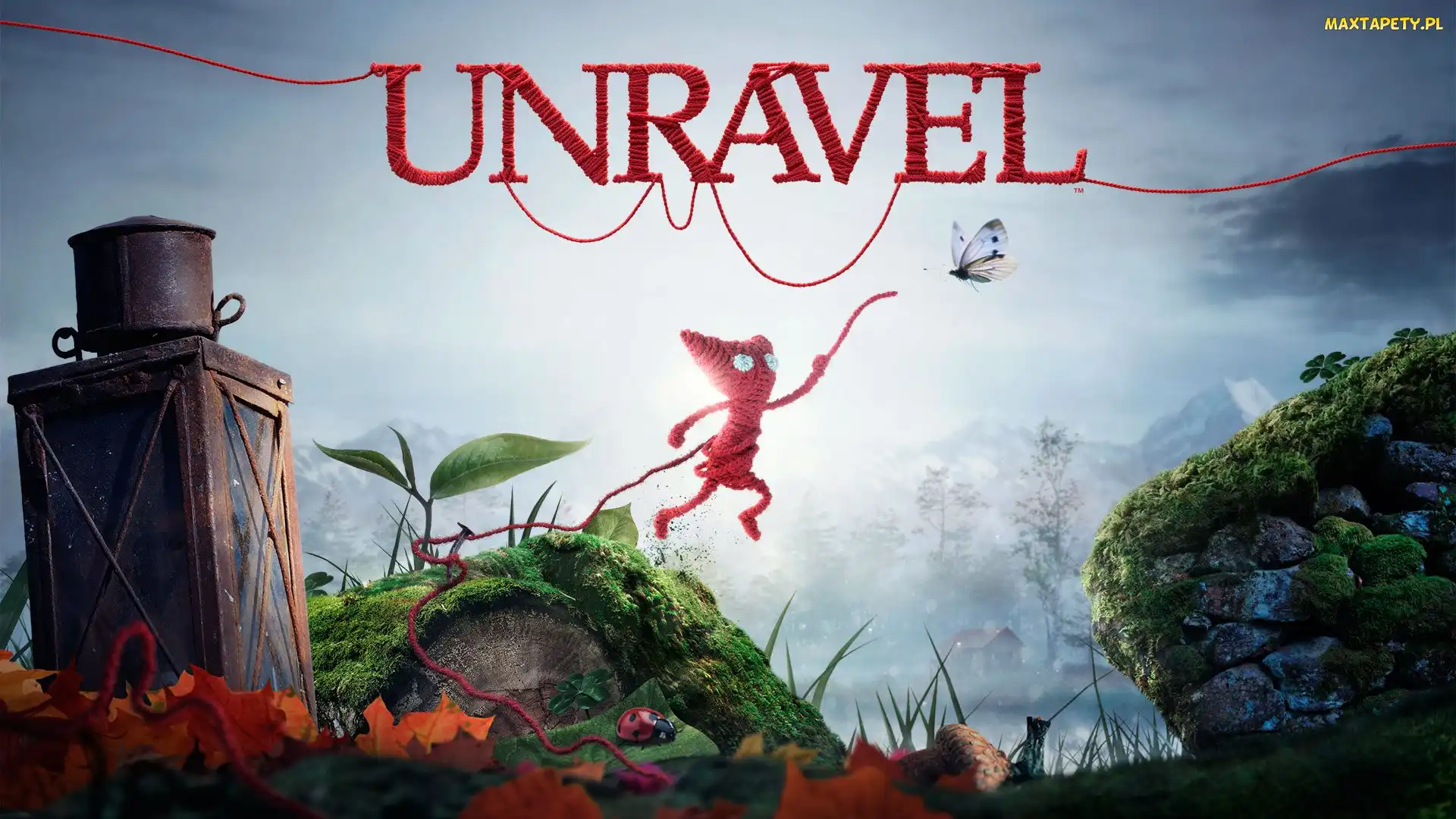 Unravel, Grafika 3D, Lampa, Yarny, Gra komputerowa