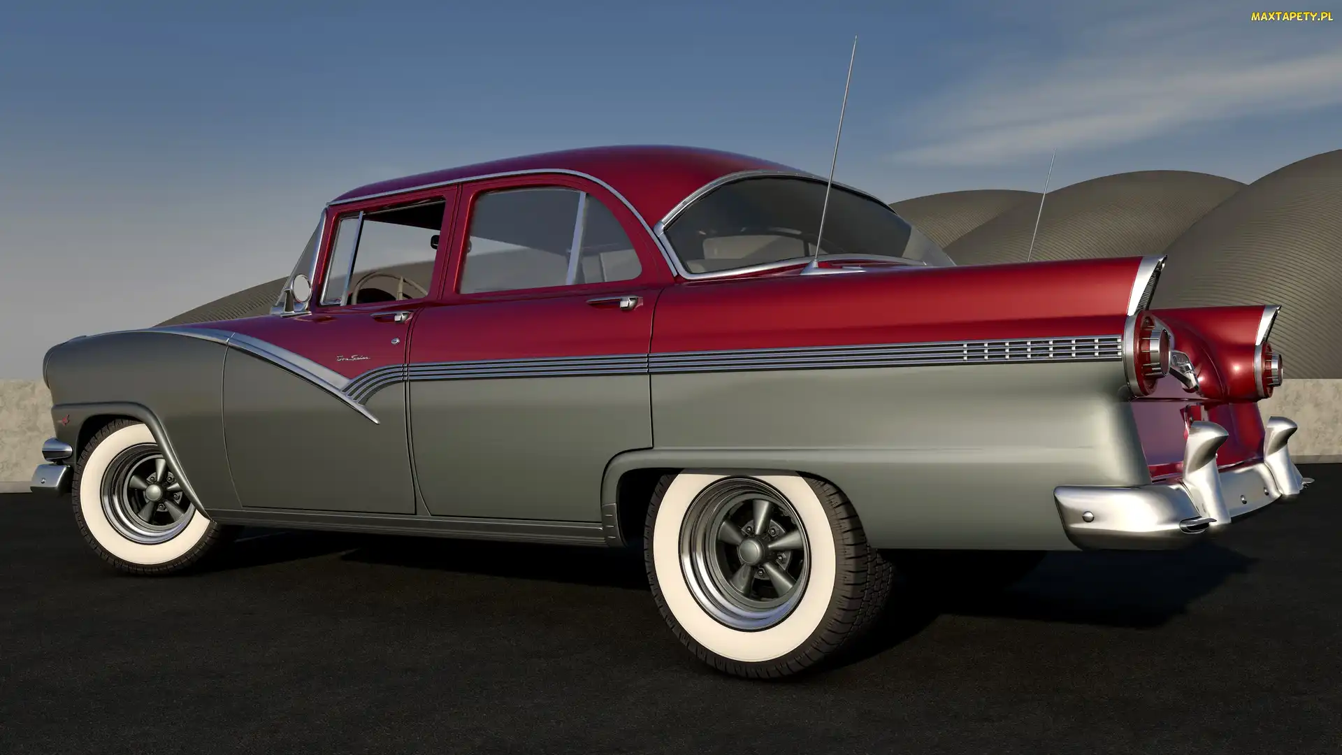 Ford Fairlane Town Sedan, 1956, Zabytkowy