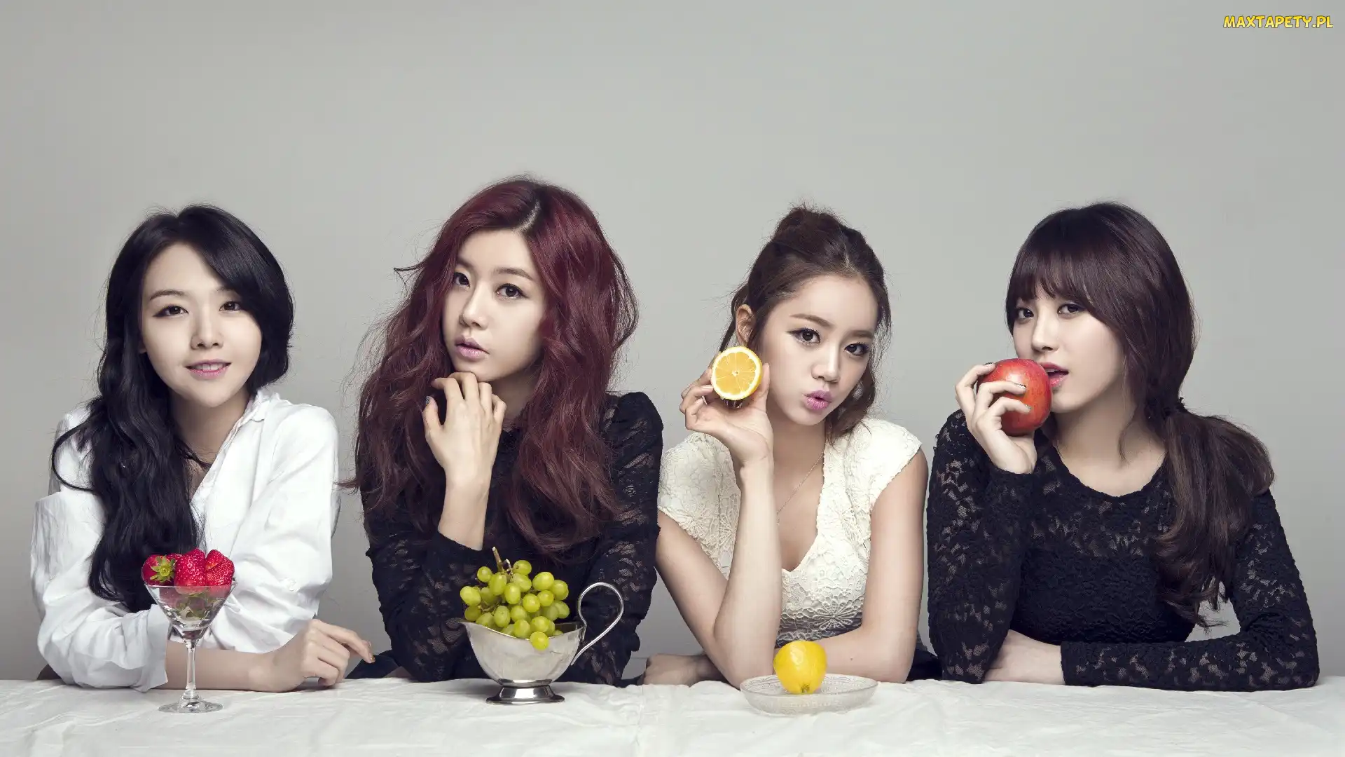 Owoce, Azjatki, Zespół, Girls Day