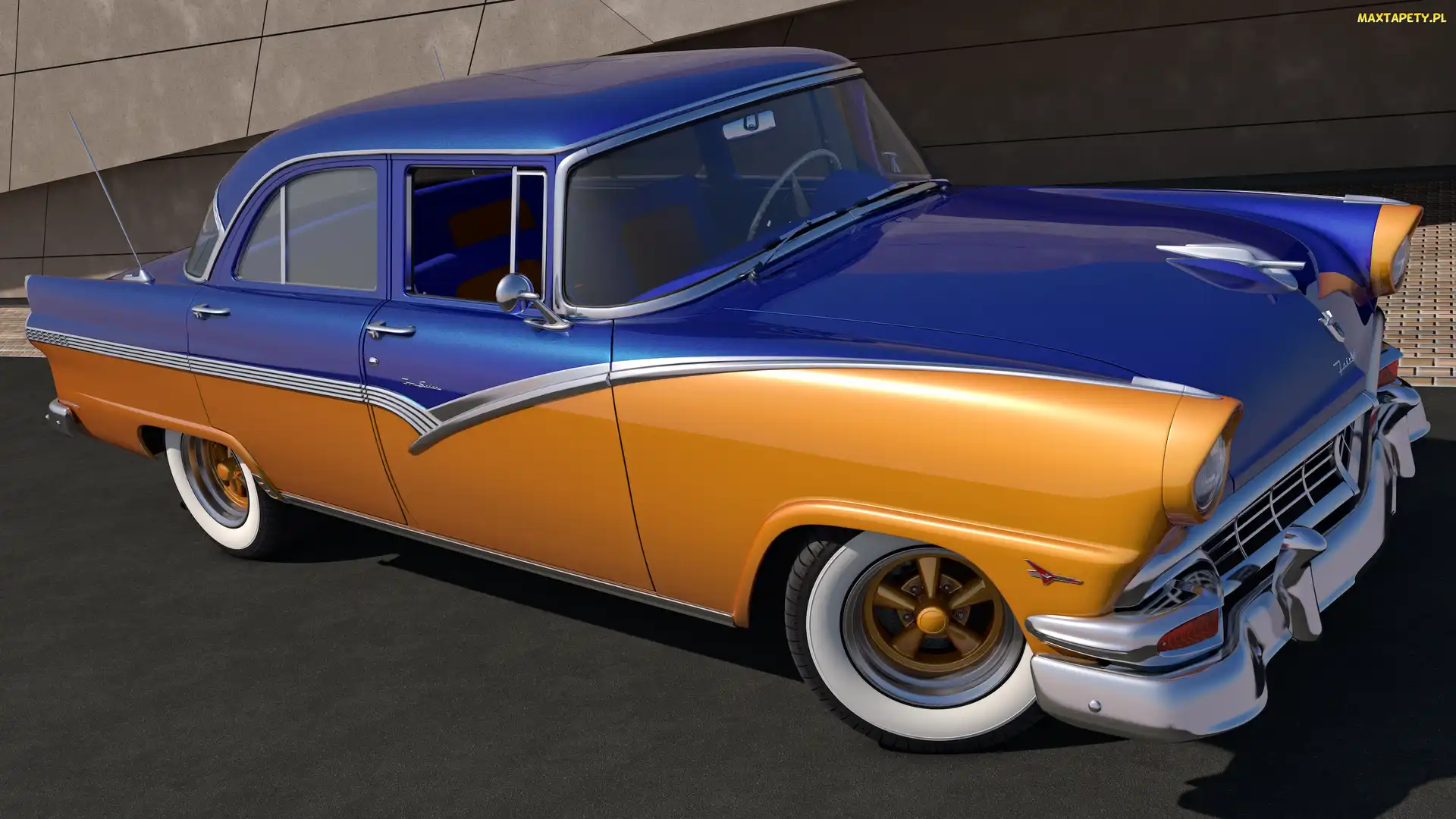 Zabytkowy, 1956, Ford Fairlane Town Sedan