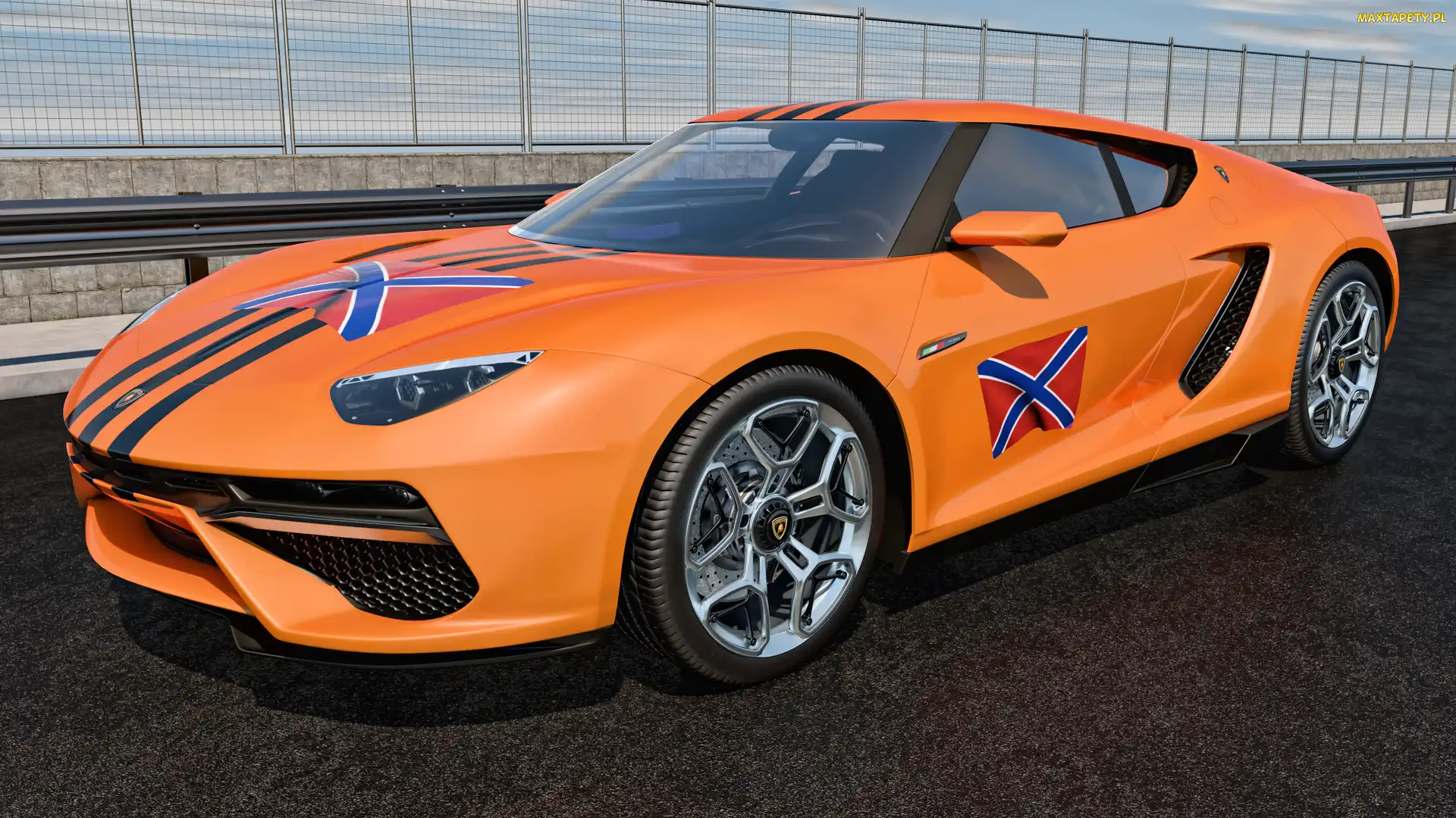 Lamborghini Asterion, 2014, Pomarańczowy