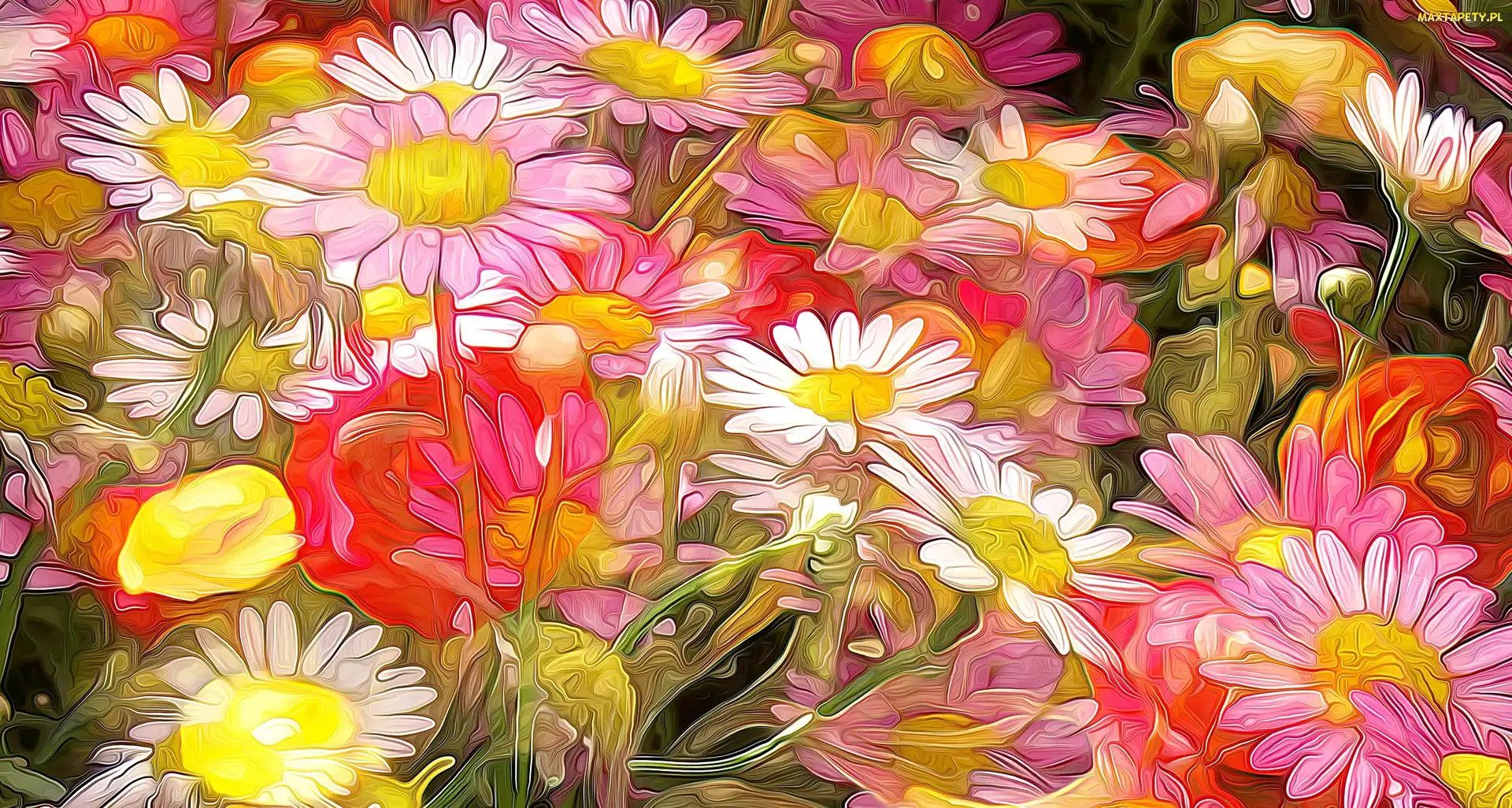 Kwiaty, Paintography