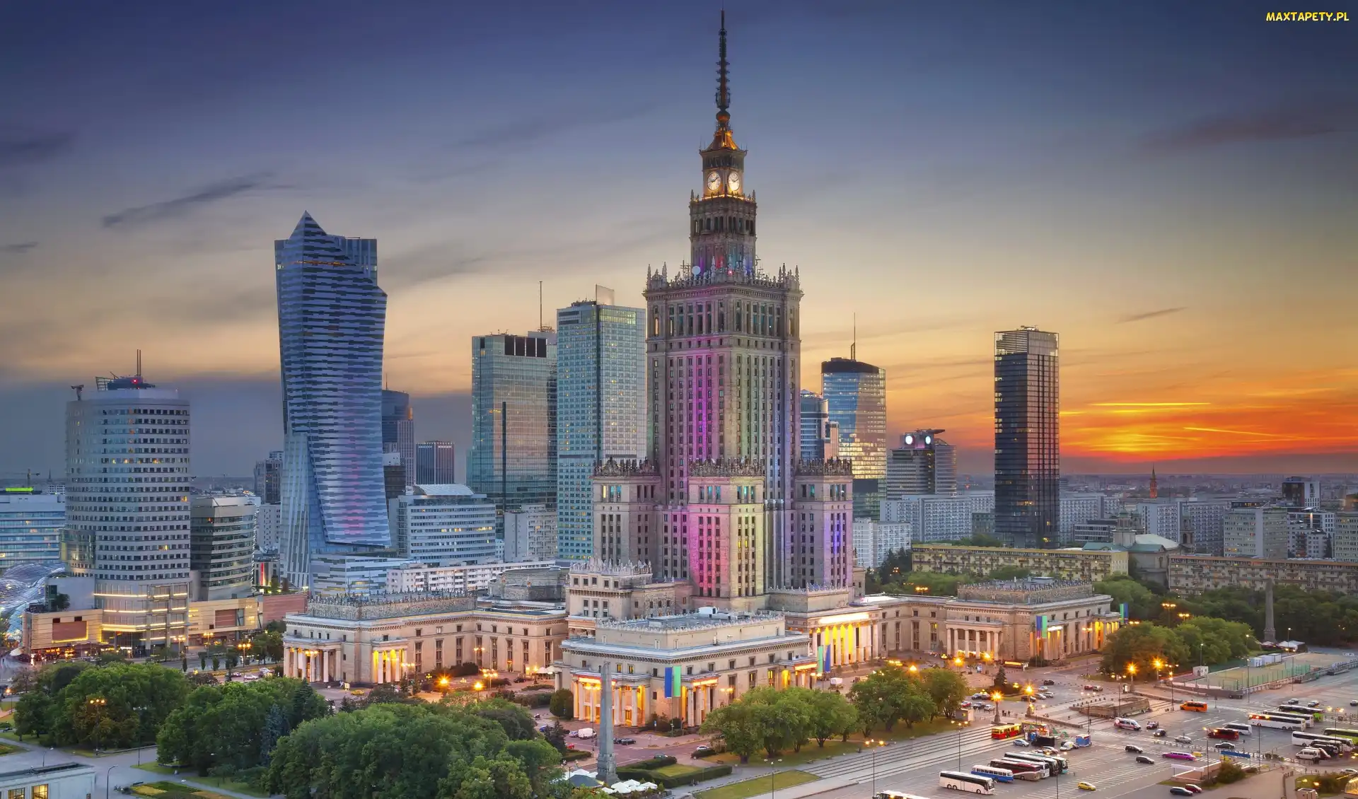 Pałac Kultury, Wieżowce Polska, Warszawa