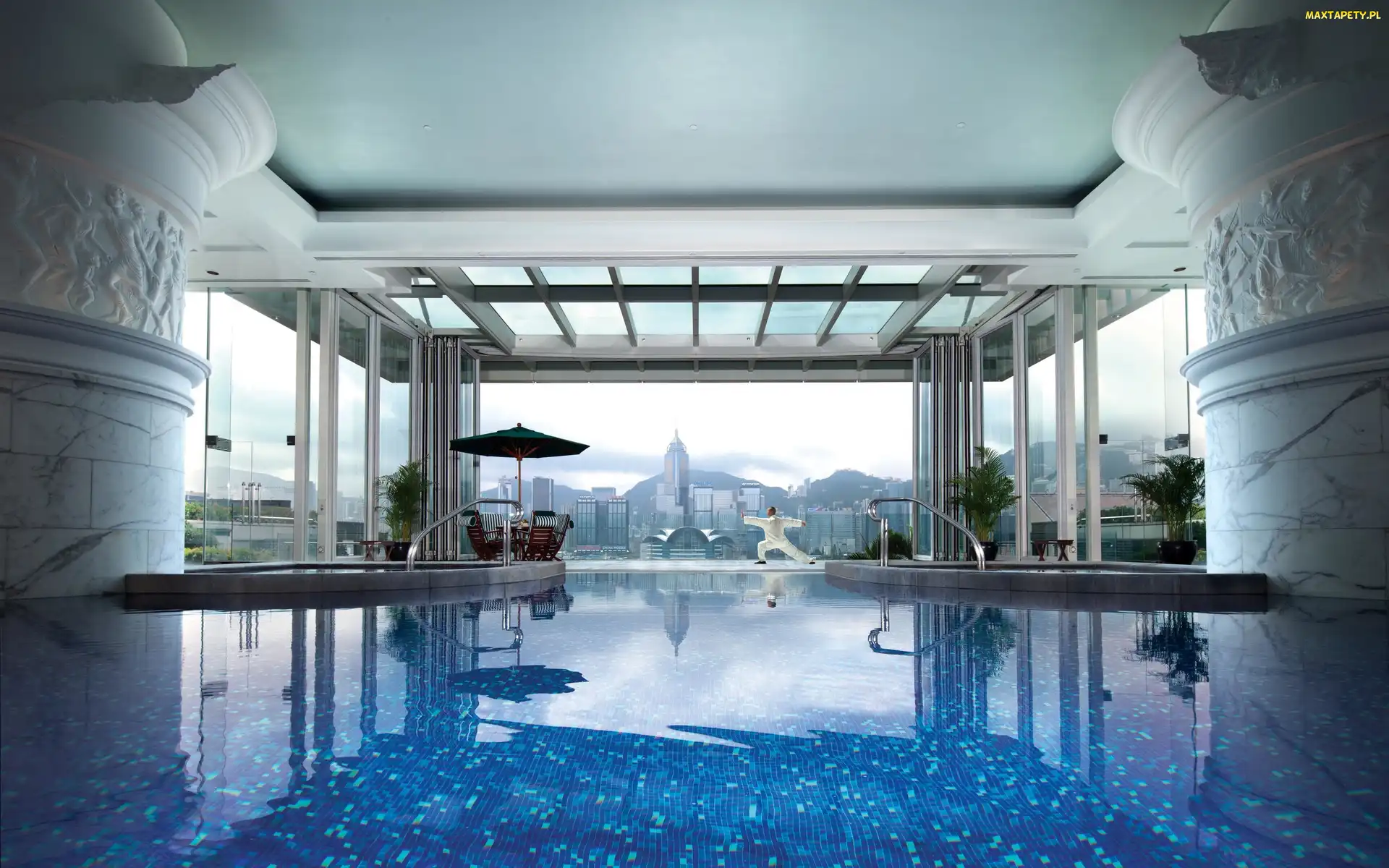 Chiny, Basen, Hotel The Peninsula, Hong Kong