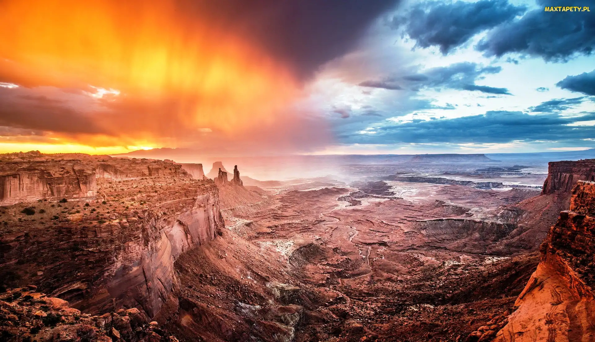 Kanion, Park Narodowy Canyonlands, Stany Zjednoczone, Stan Utah