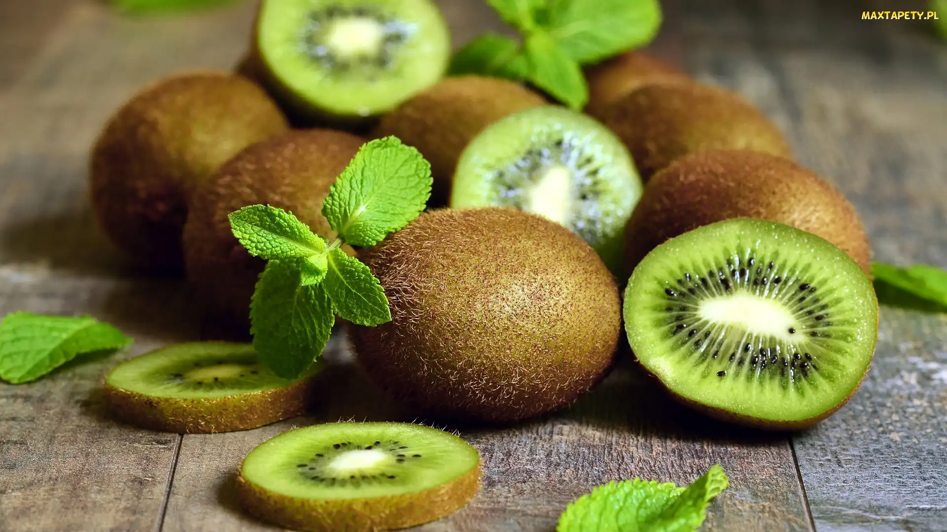 Plasterki, Listki, Kiwi