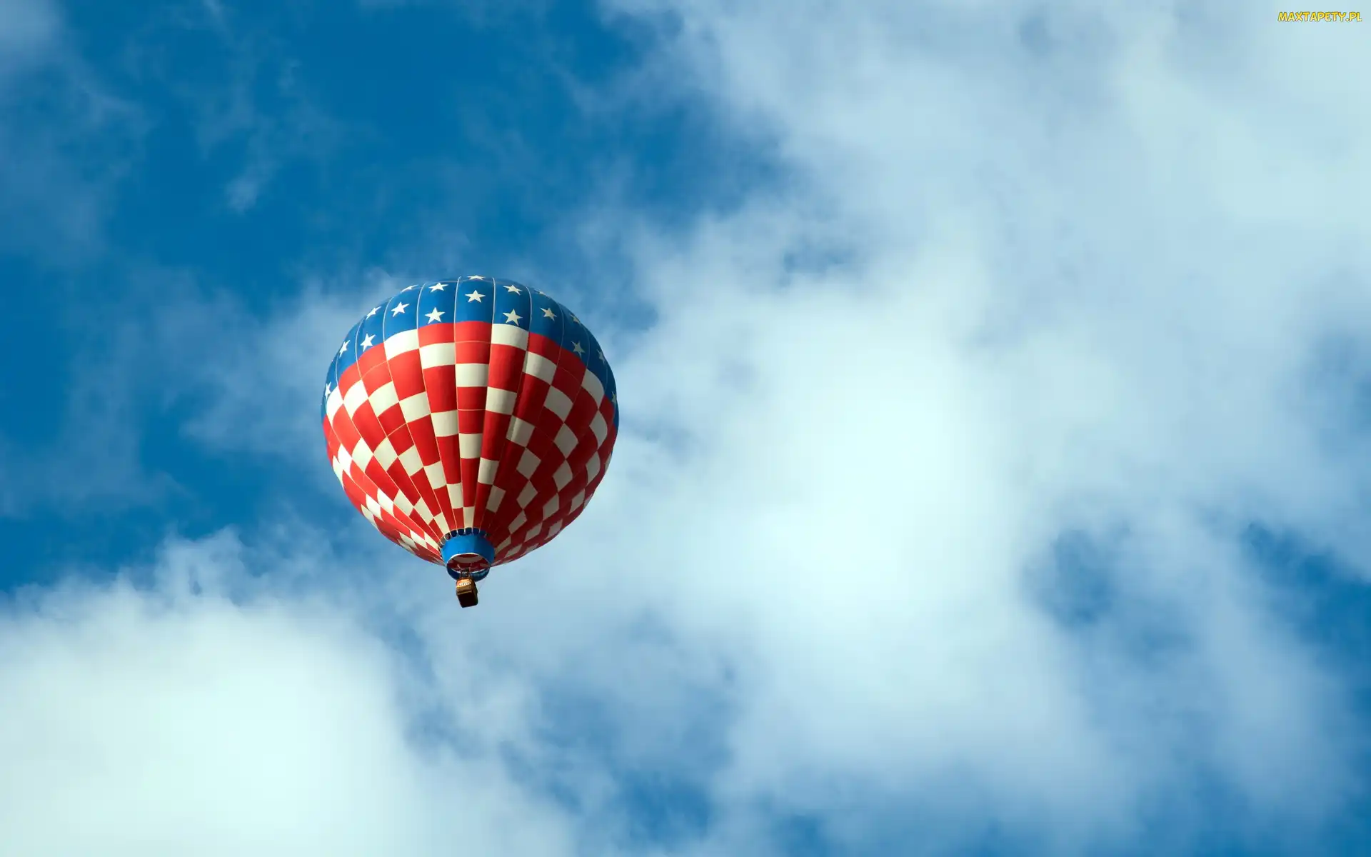 Balon, Chmury, Niebo