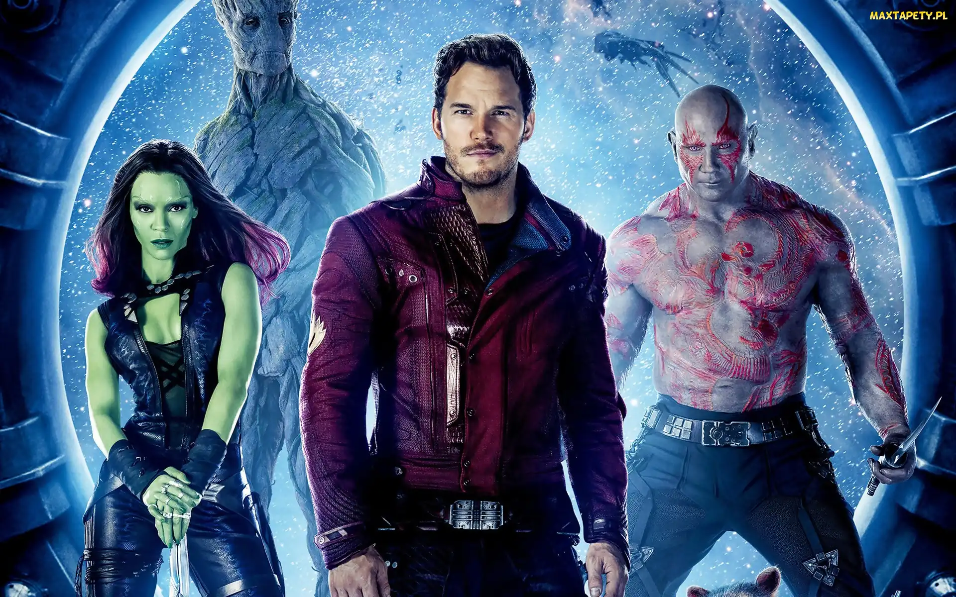 Chris Pratt, Aktor, Strażnicy Galaktyki, Dave Bautista, Zoe Saldana, Film, Aktorka
