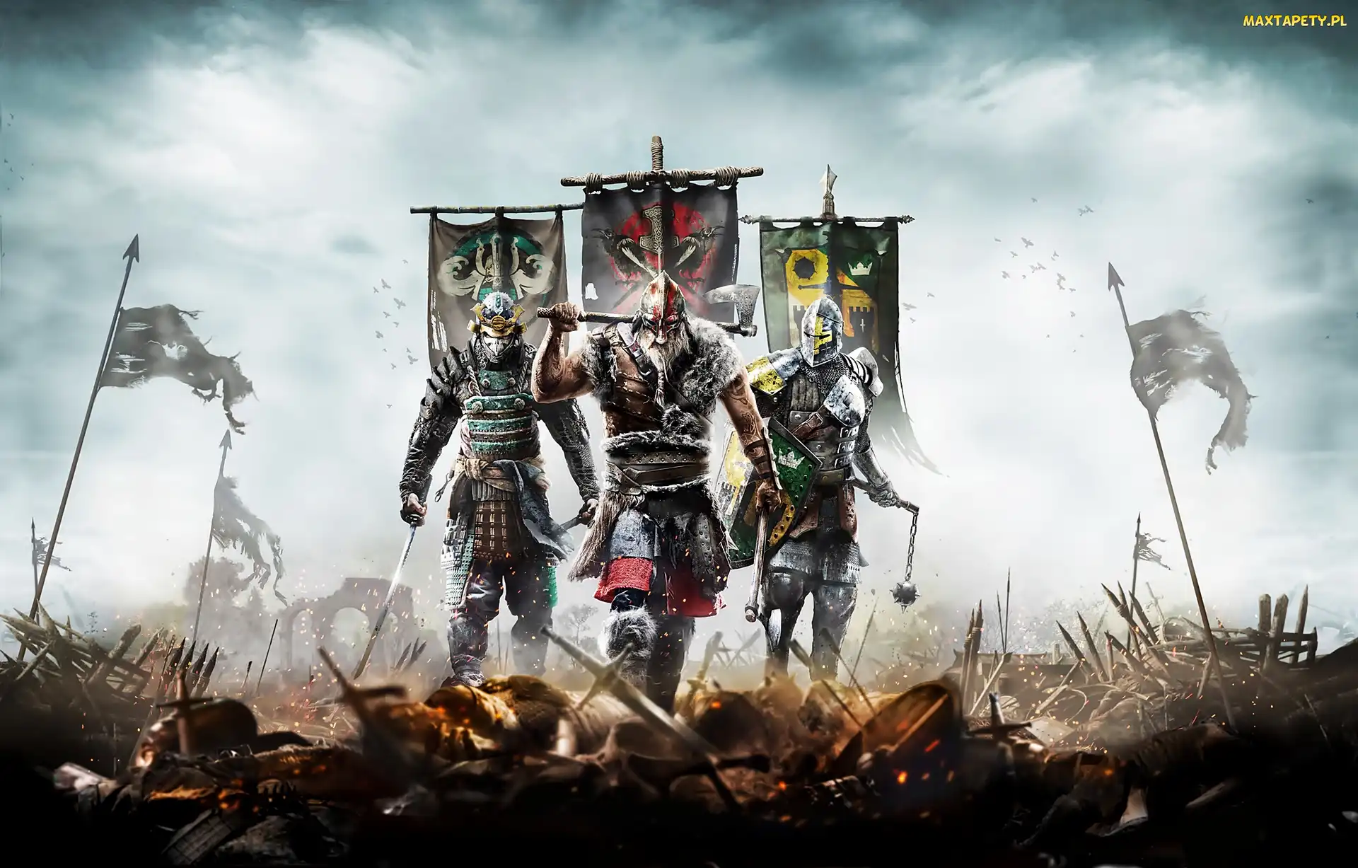 Gra, Rycerz, Wiking, Samuraj, For Honor