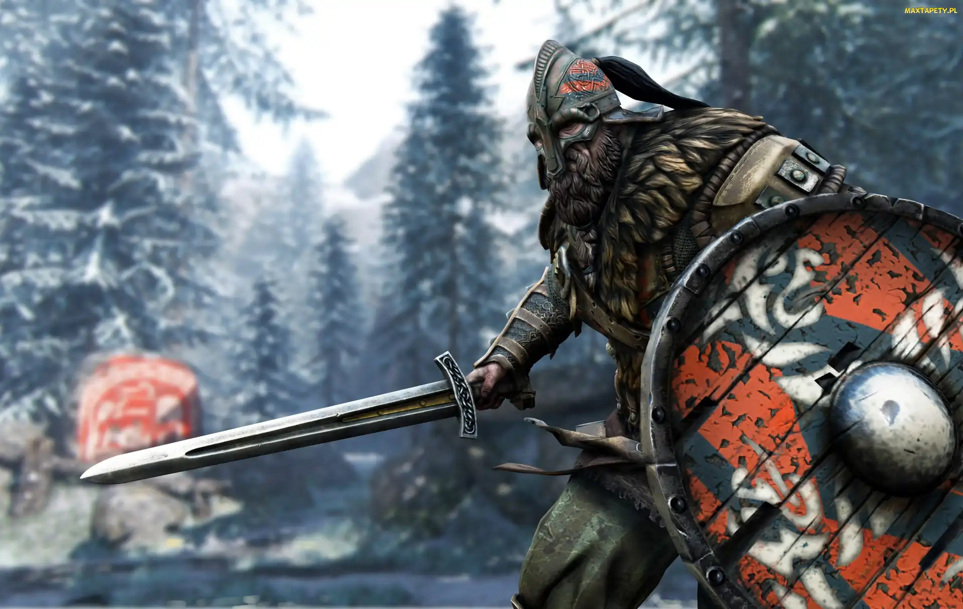 Miecz, Tarcza, For Honor, Wiking