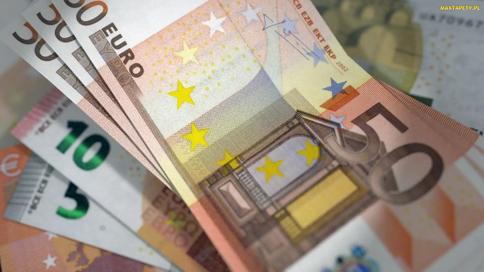Pieniądze, Euro, Waluta, Nominały, Banknoty