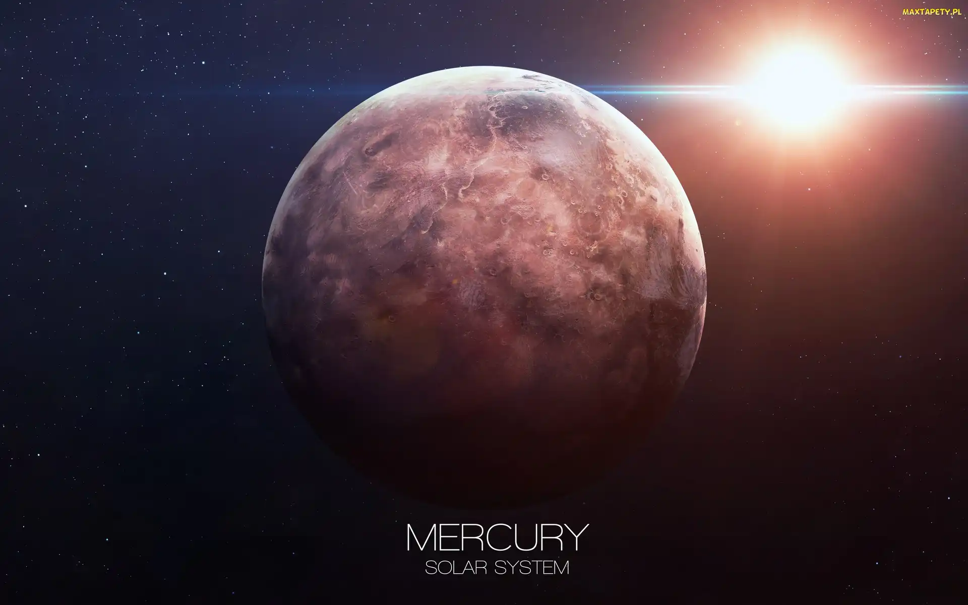 Słońce, Merkury, Kosmos, Planeta