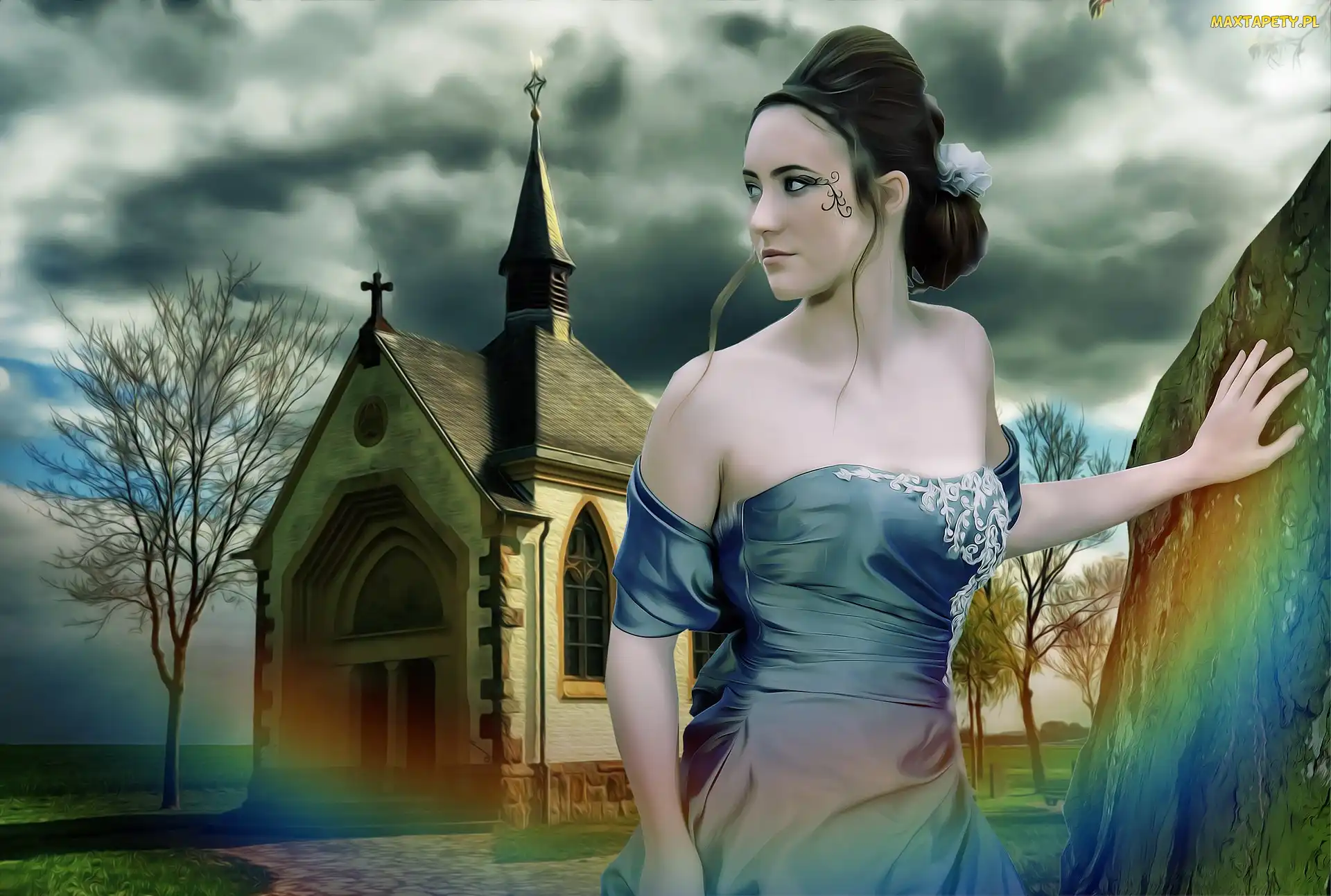 Kościół, Fractalius, Kobieta