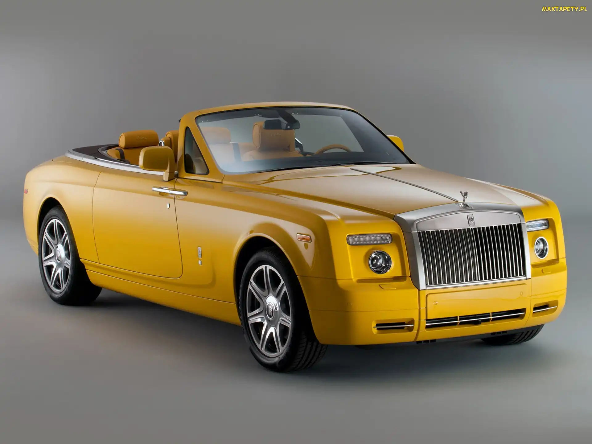 Rolls-Royce Phantom Drophead Coupe, 2011, Żółty