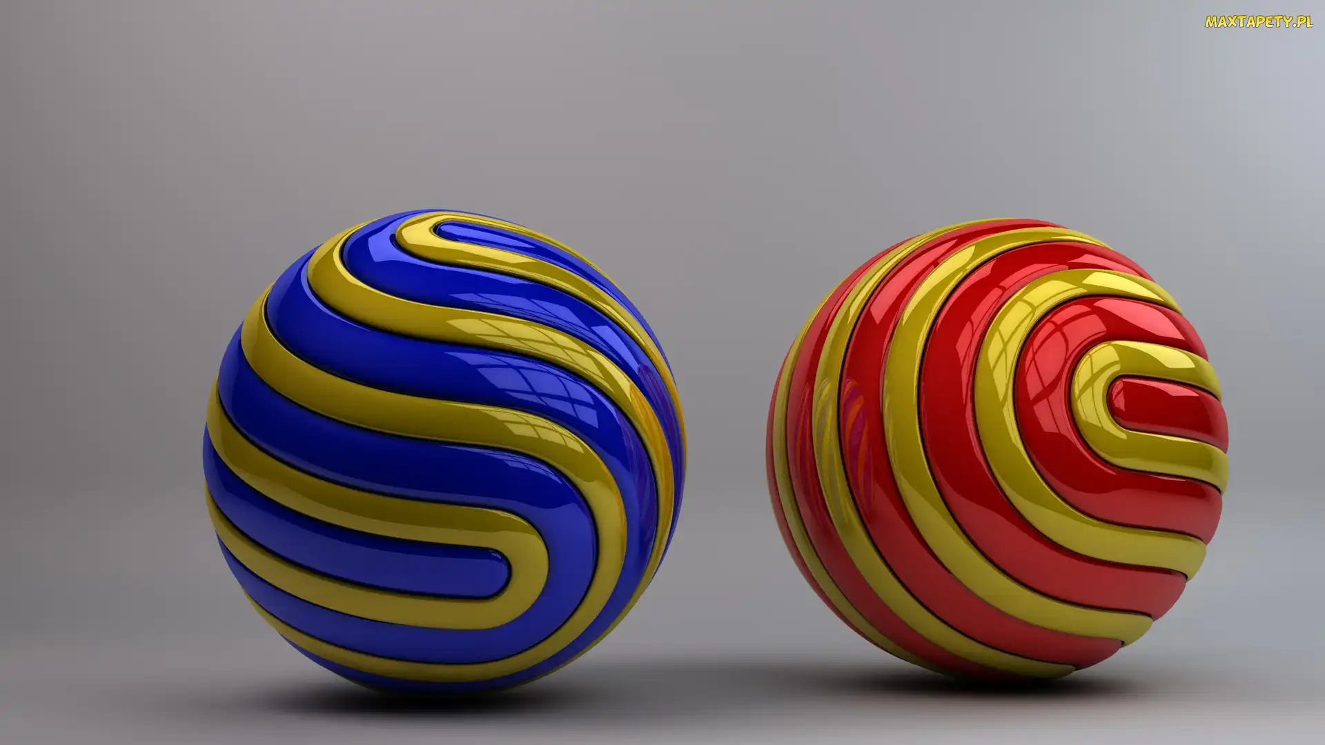 Dwie, Kule, Grafika 3D