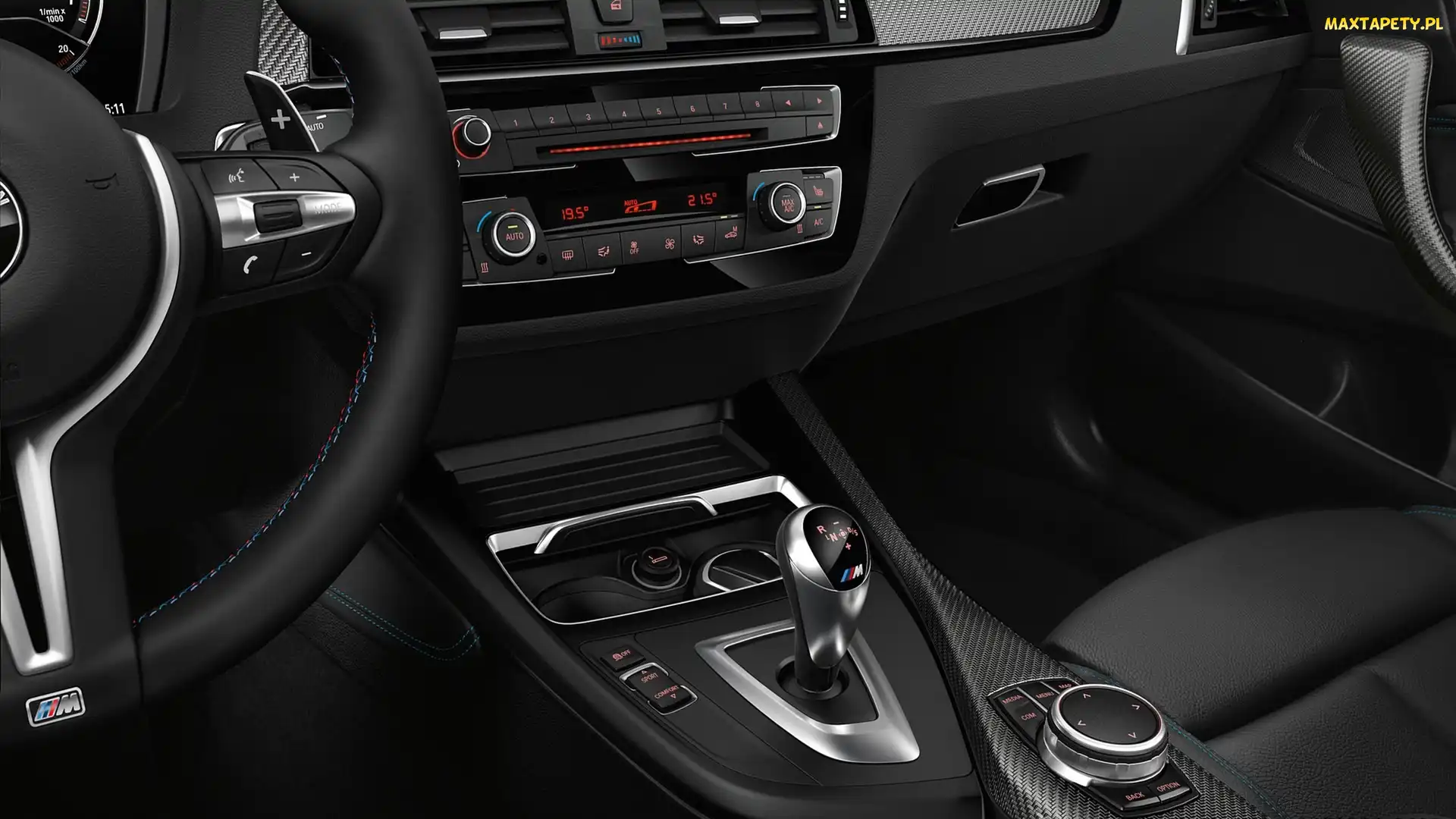 2018, Wnętrze, BMW M2 Coupe