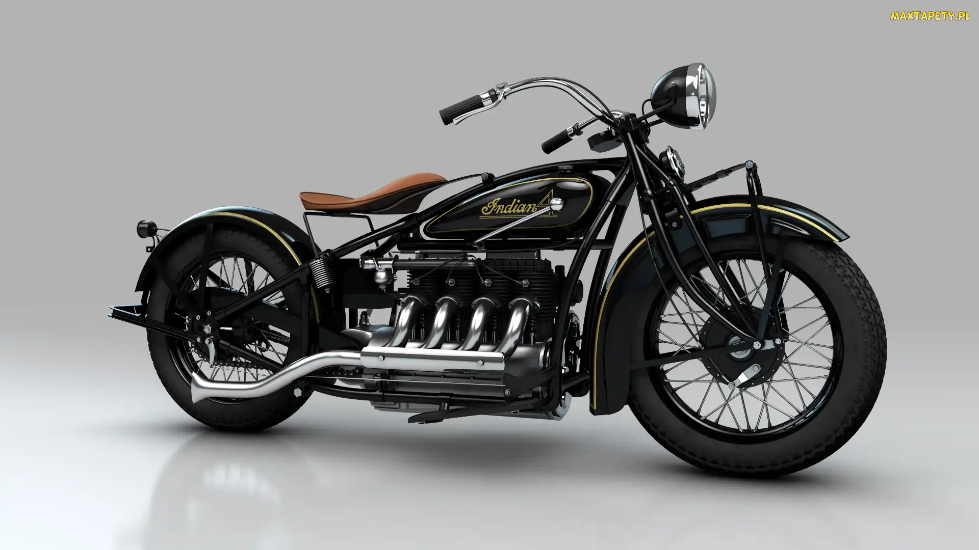 1932r, Indian Four, Zabytkowy, Motocykl