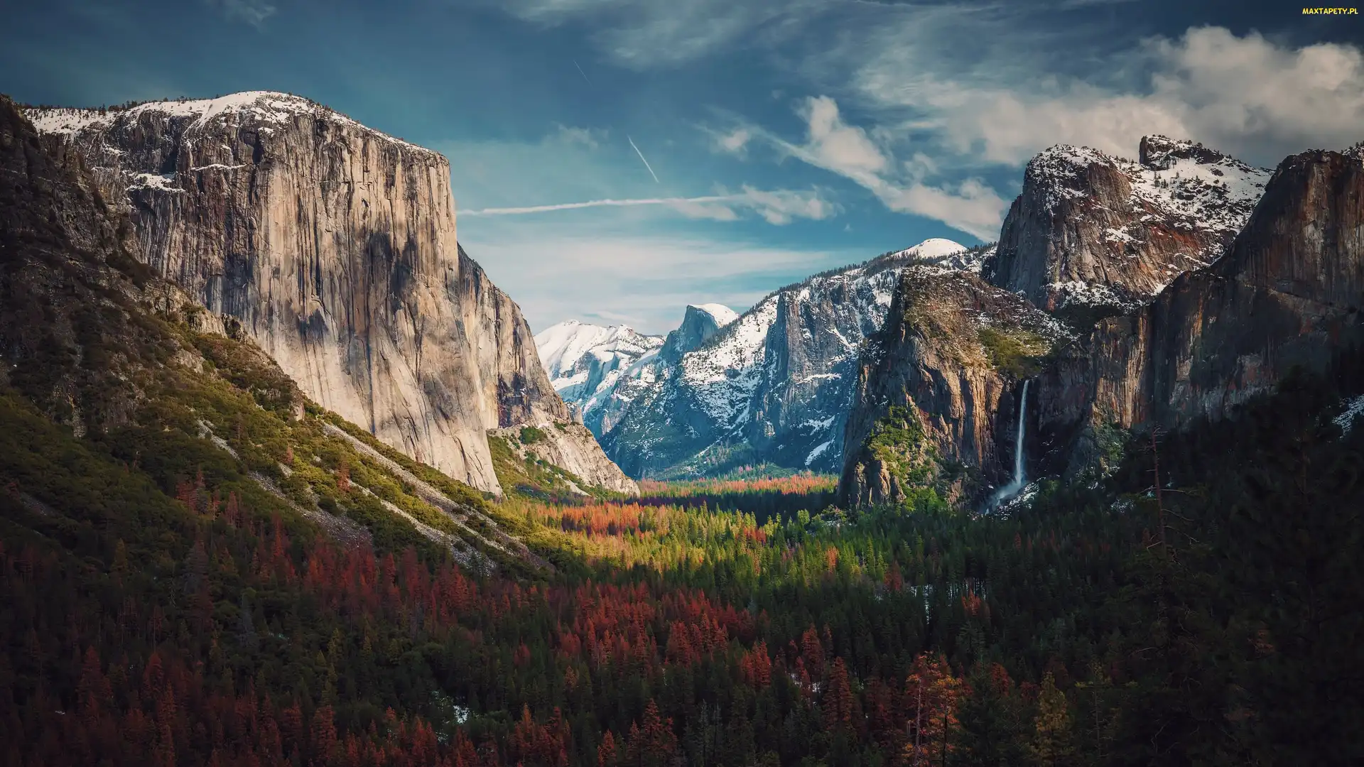 Stan Kalifornia, Góry, Dolina Yosemite Valley, Park Narodowy Yosemite, Stany Zjednoczone