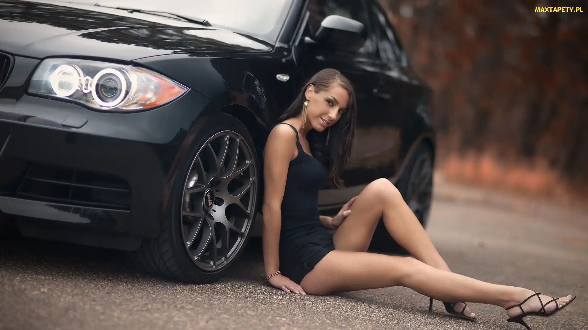 Modelka, BMW Seria 1, Kobieta