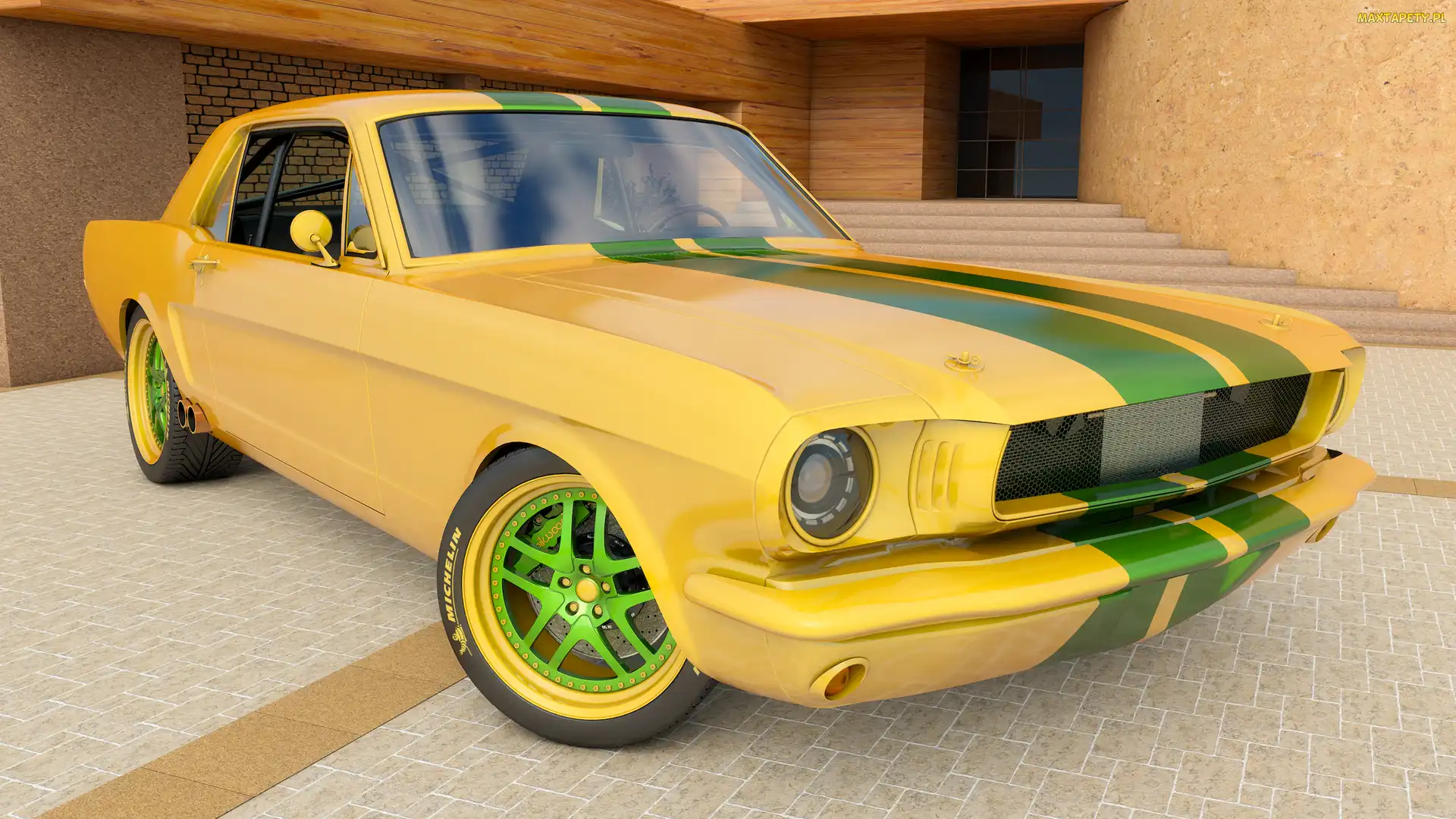 Samochód, 1965, Ford Mustang GT Coupe
