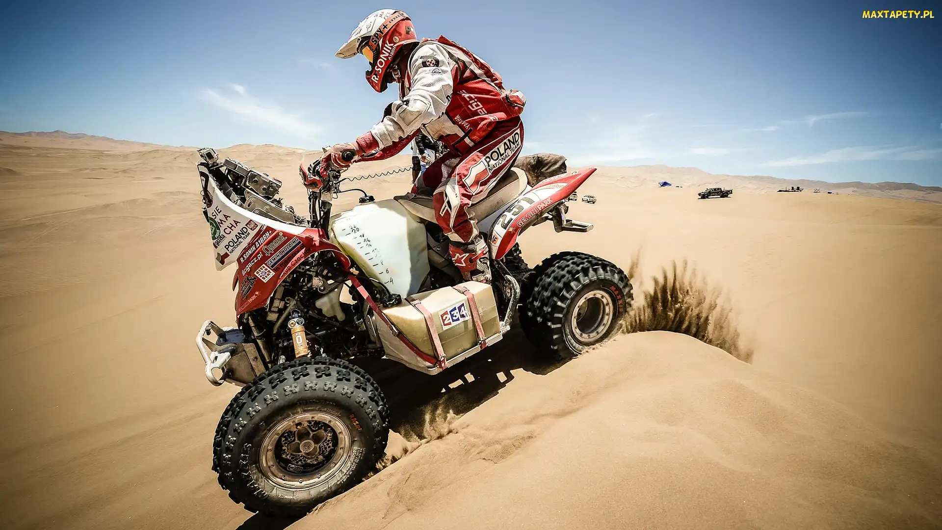 Yamaha Raptor 700, Rafał Sonik, Quad