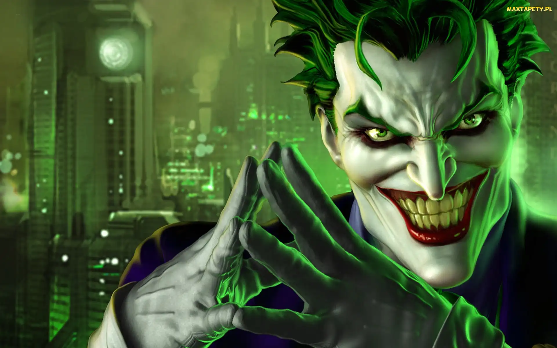 Joker, Uśmiech, Postać