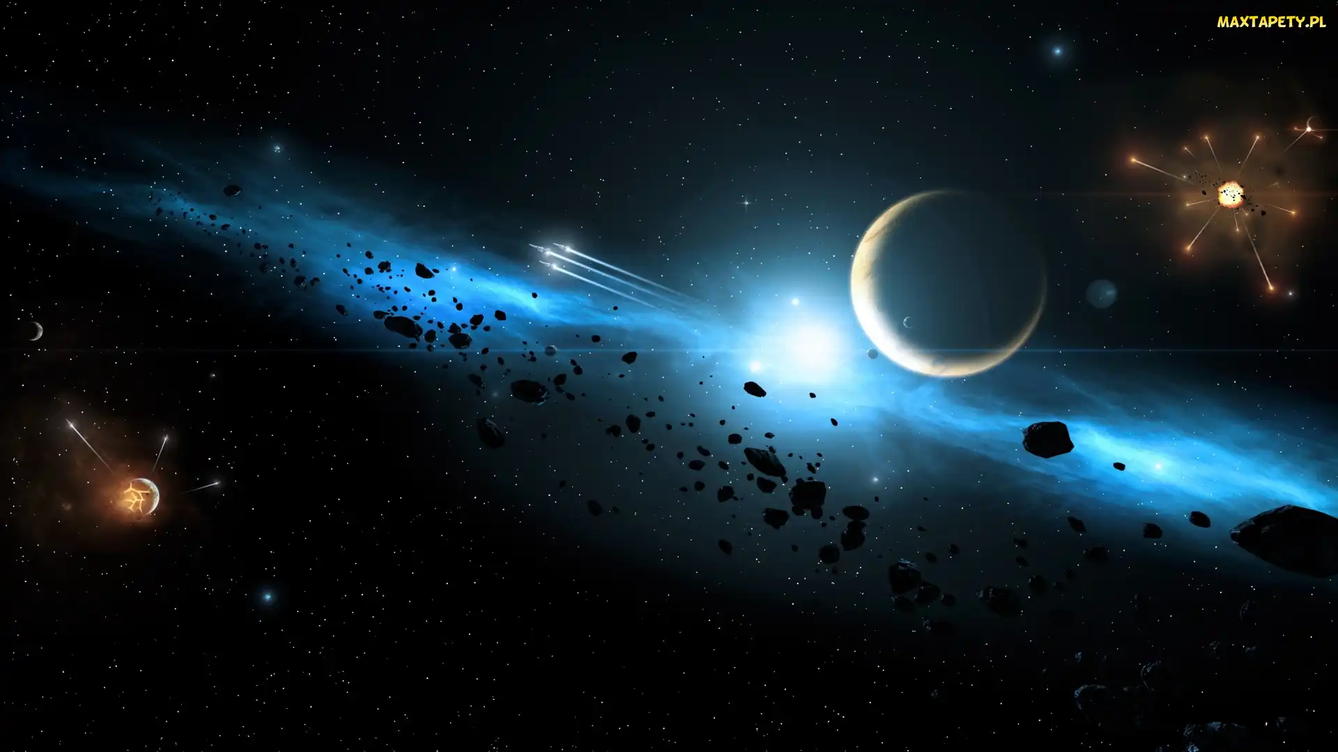 Kosmos, Wybuchy, Planeta