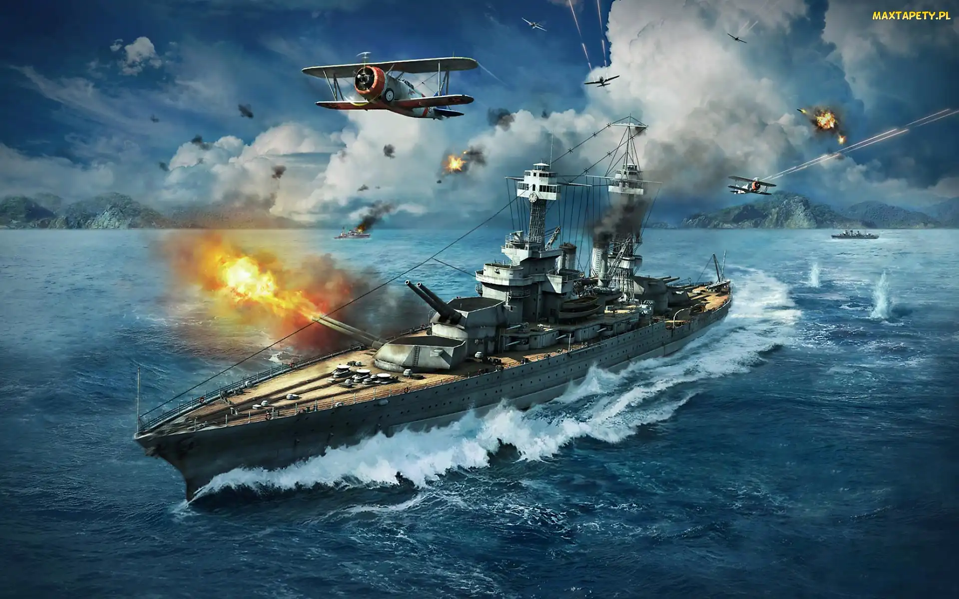 Gra, Samoloty, Okręty, World of Warships