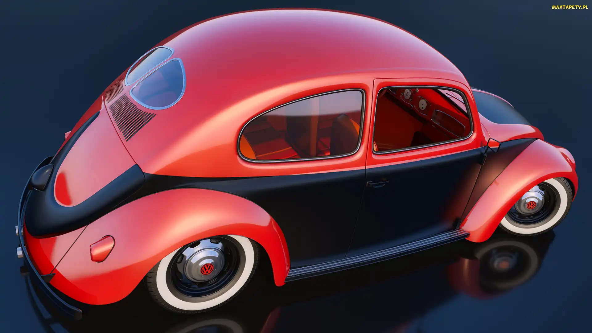 Zabytkowy, 1950, Volkswagen Beetle