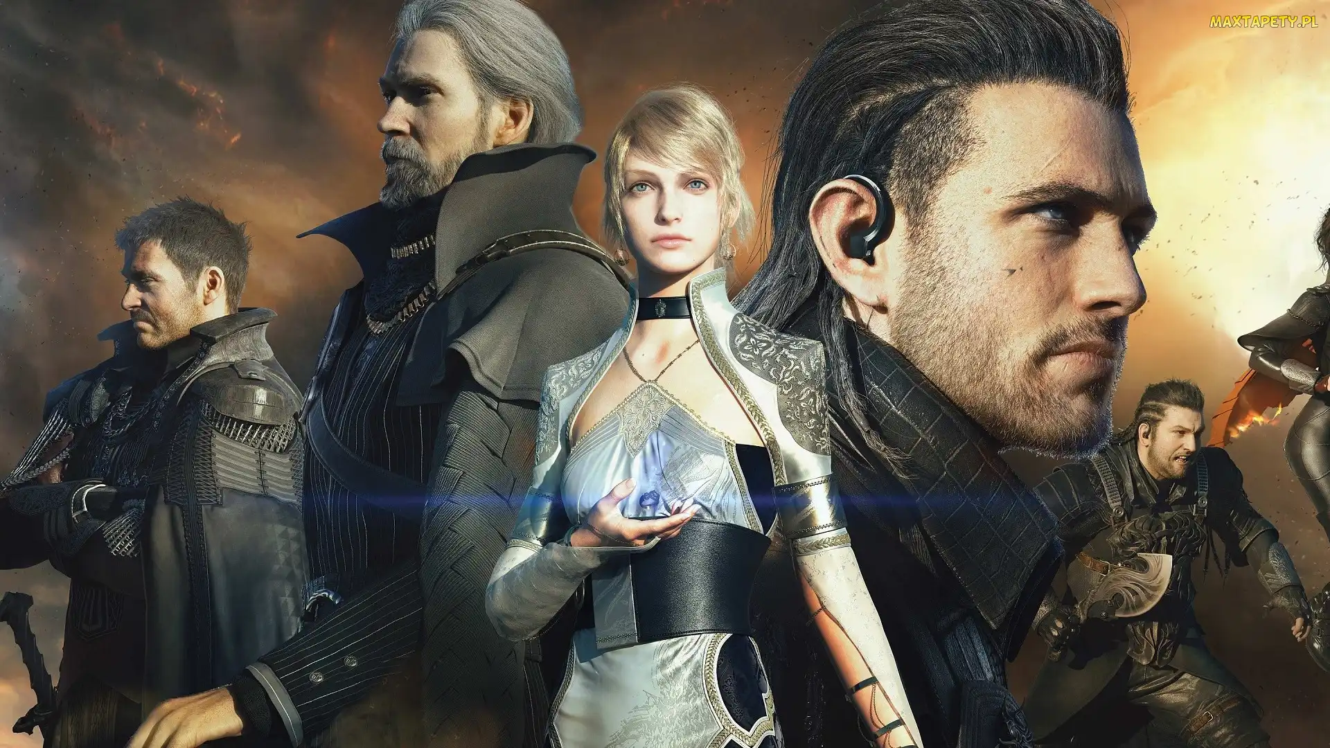 Plakat, Final Fantasy XV: Gwardia Królewska, Film animowany, Kingsglaive: Final Fantasy XV