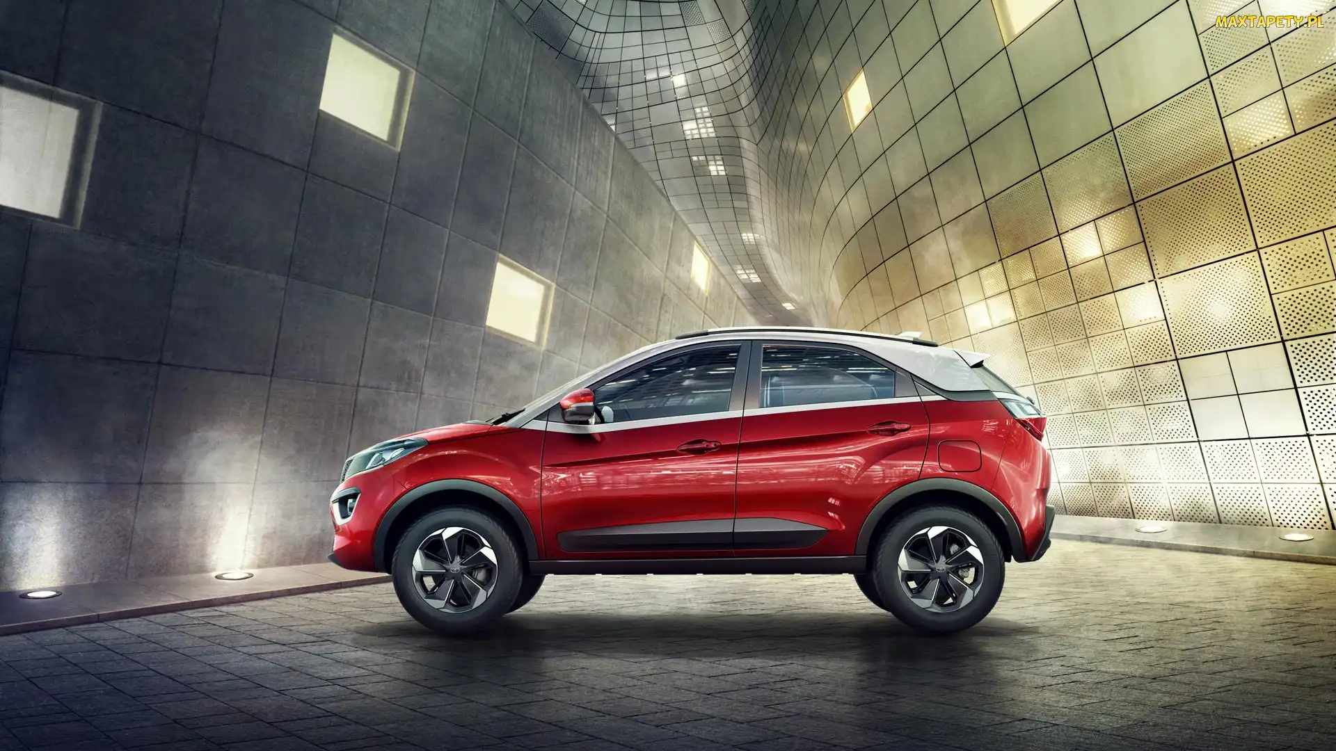 Tata Nexon, 2017, Czerwony