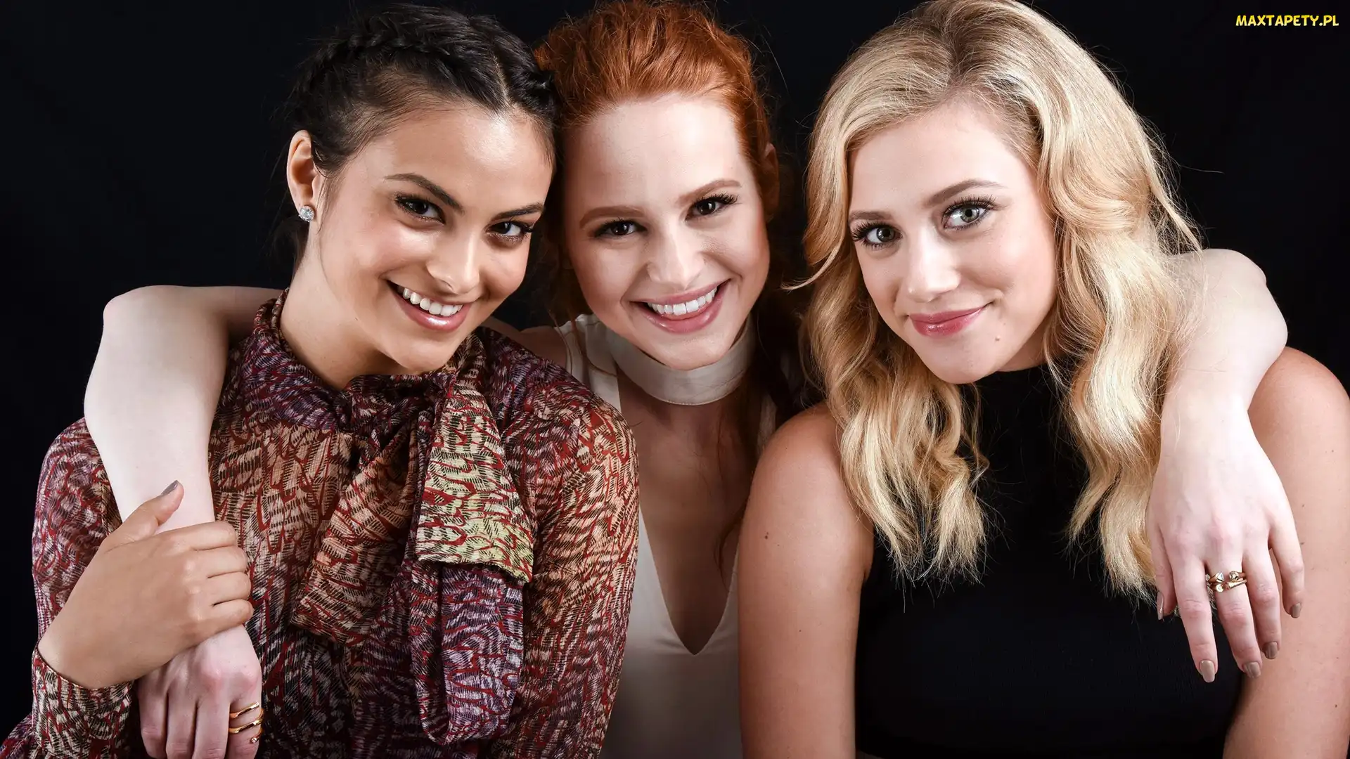 Madelaine Petsch - Camila, Camila Mendes - Veronica, Riverdale, Lili Reinhart - Betty, Przyjaciółki, Serial, Kobiety