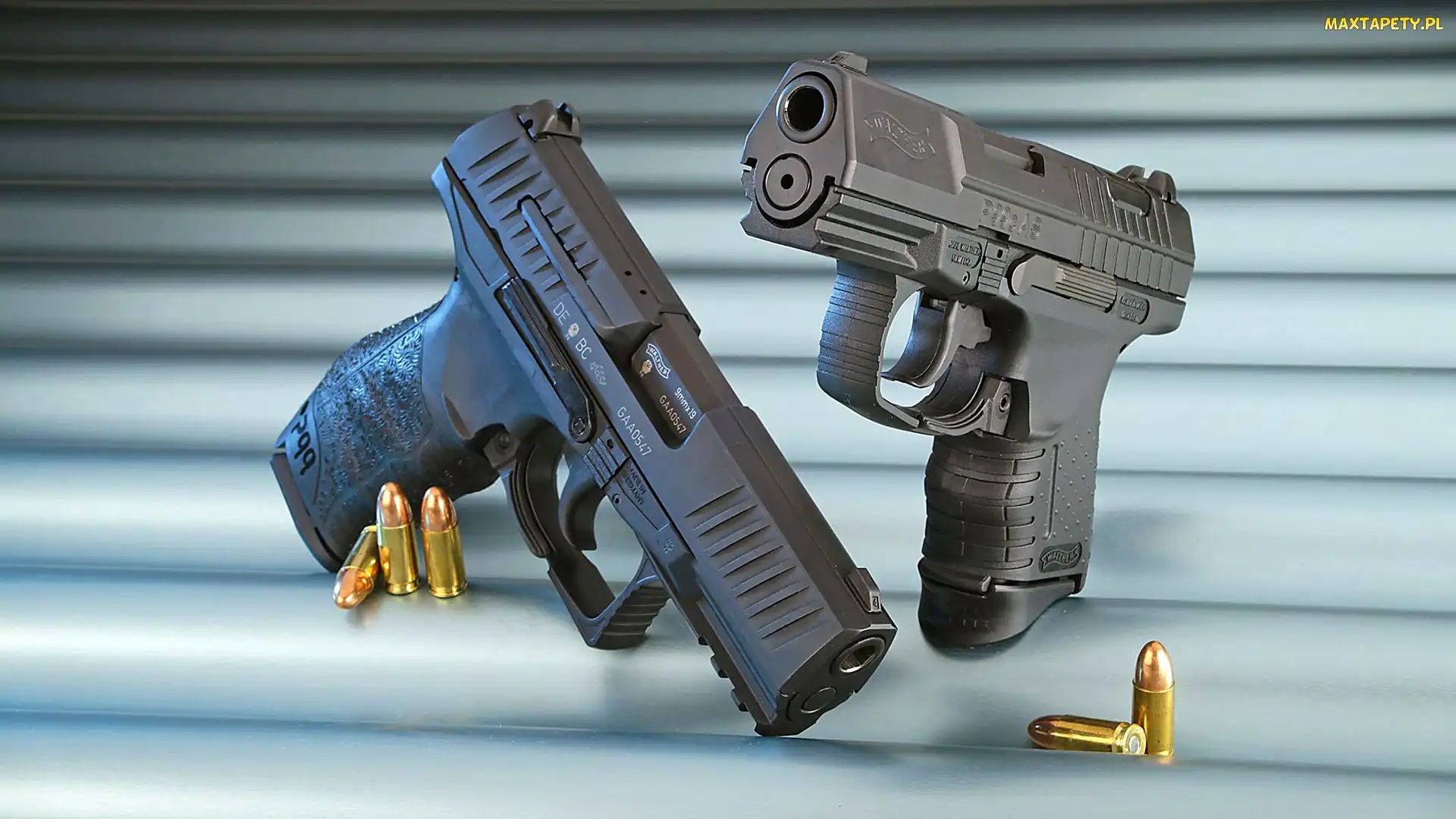 Walther-P99, Naboje, Dwa, Pistolety