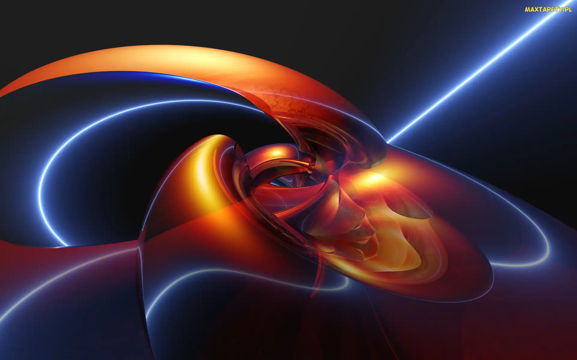 Abstrakcyjny, Obiekt, Grafika 3D