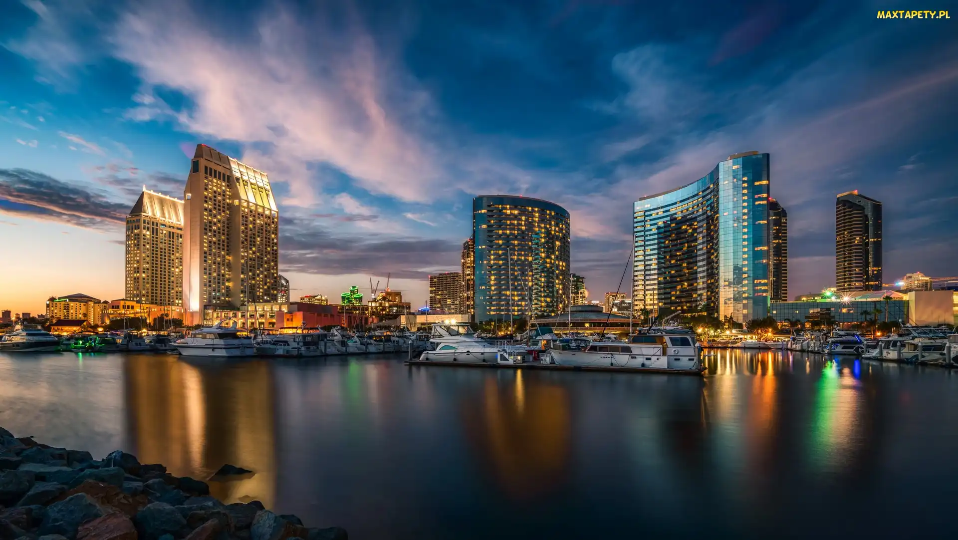 Stany Zjednoczone, Zatoka San Diego, San Diego, Downtown San Diego, Stan Kalifornia