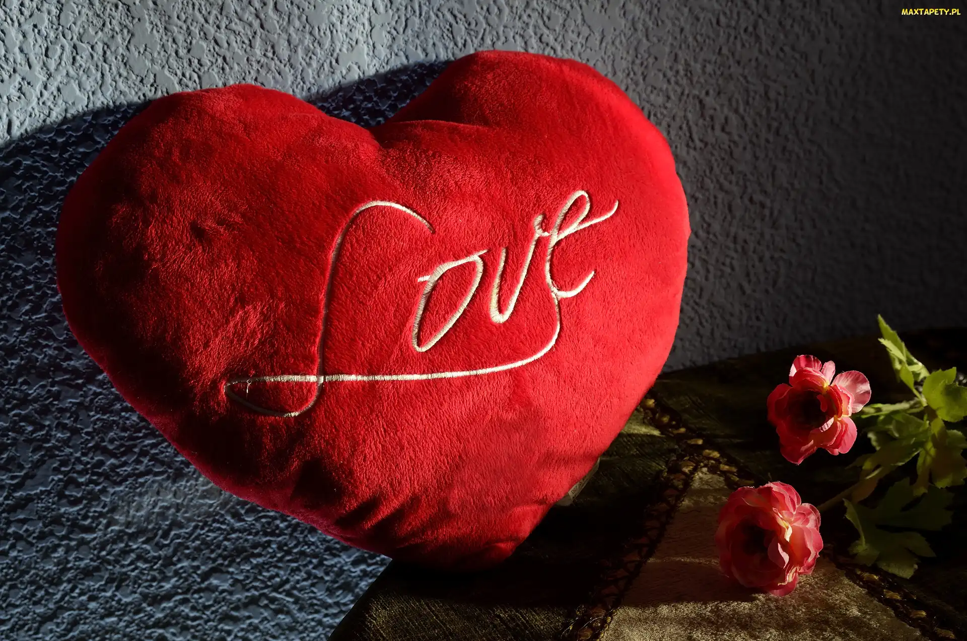 Czerwone, Różyczki, Love, Serce