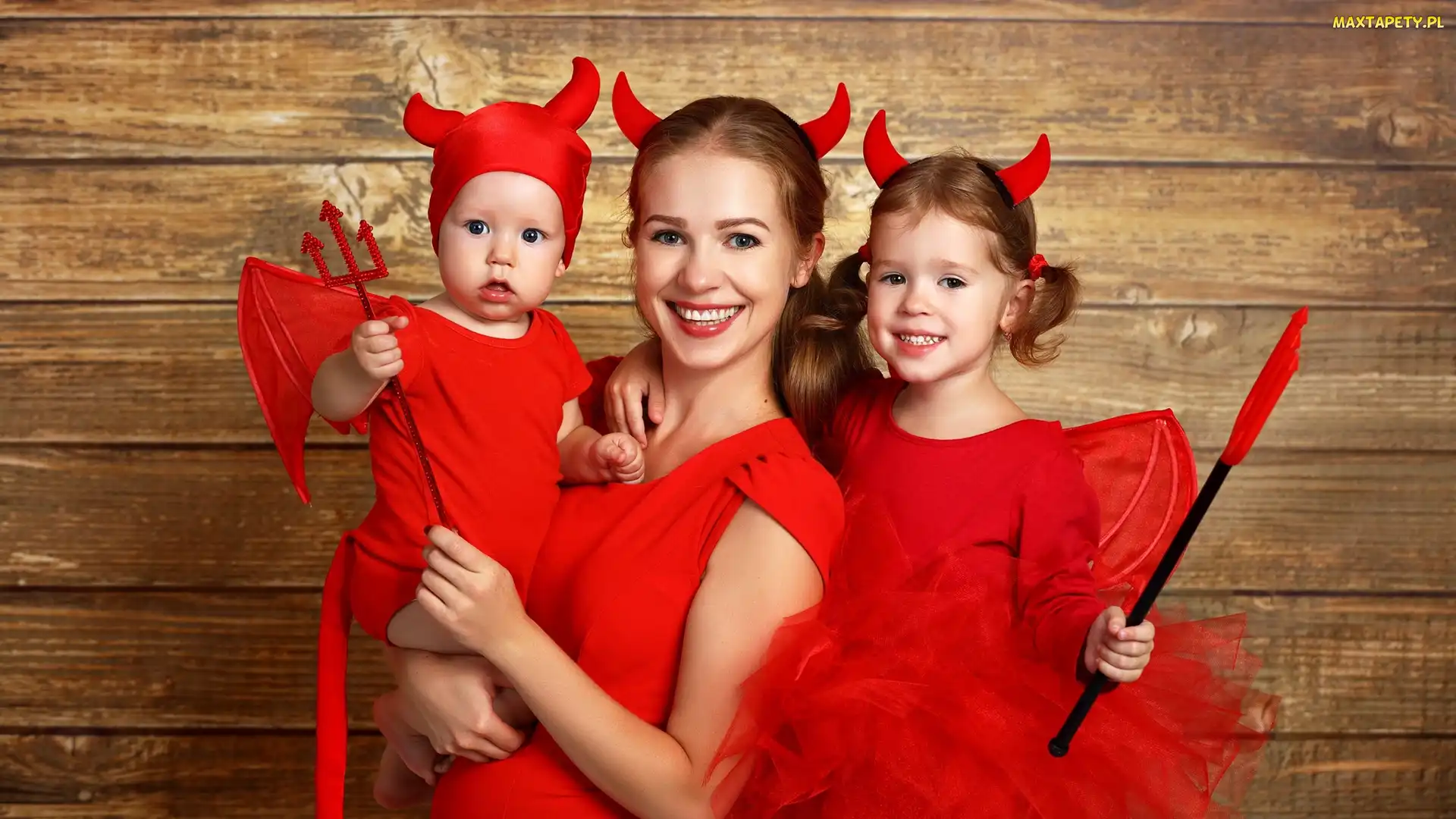 Halloween, Kostiumy, Dzieci, Kobieta