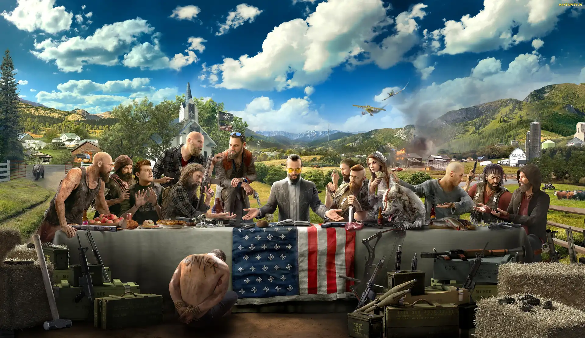 Flaga, Osąd, Więzień, Bohaterowie, Far Cry 5