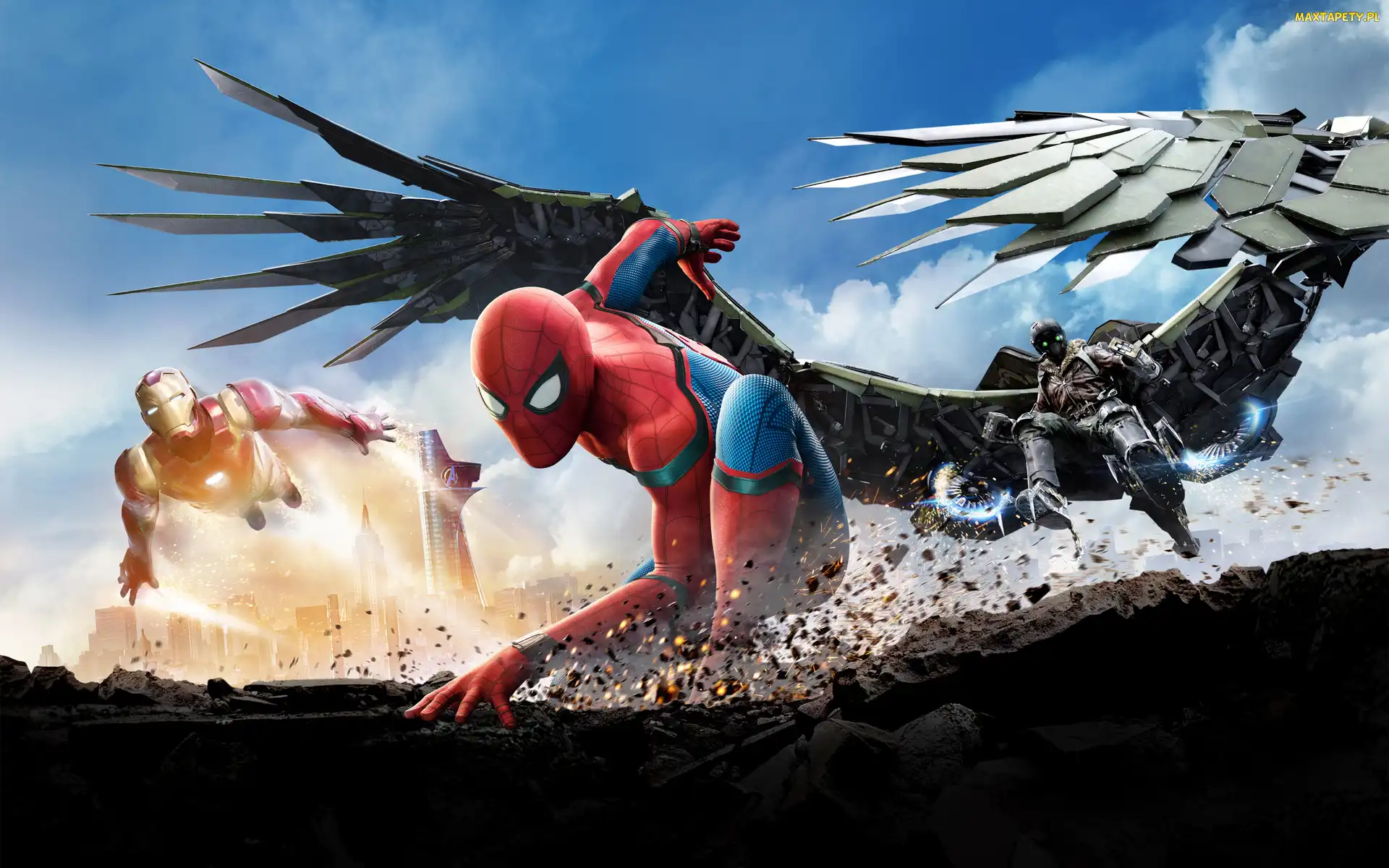 Spider-Man : Homecoming, Vulture, Spider-Man, Iron Man, Film