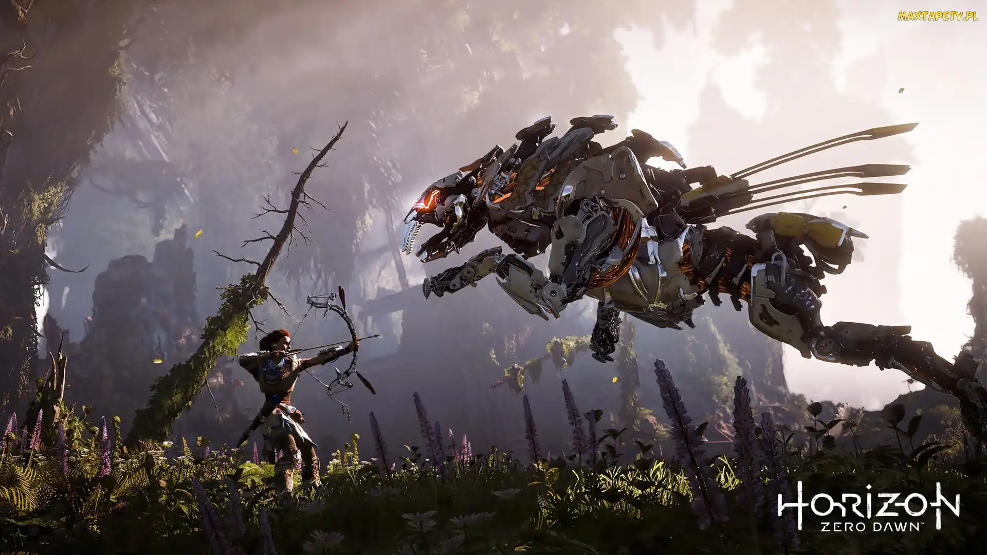 Aloy, Maszyna Thunderjaw, Horizon Zero Dawn